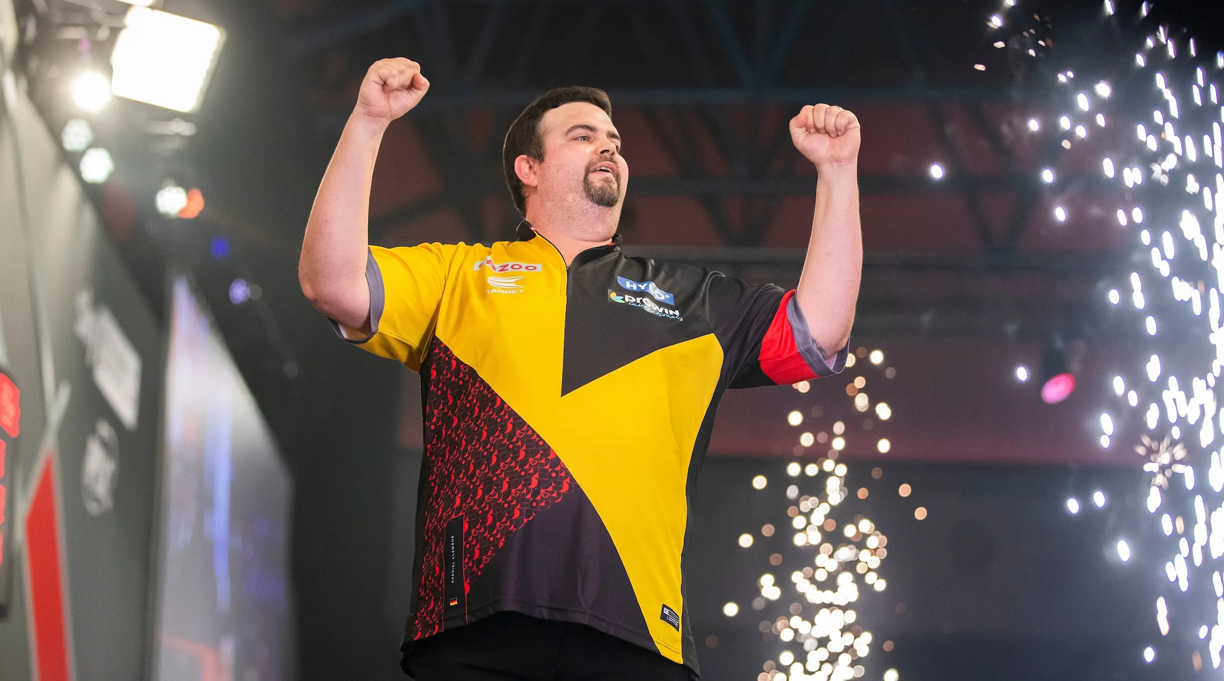 Record viewing figures for new National Hero Gabriel Clemens at PDC World Darts Championship