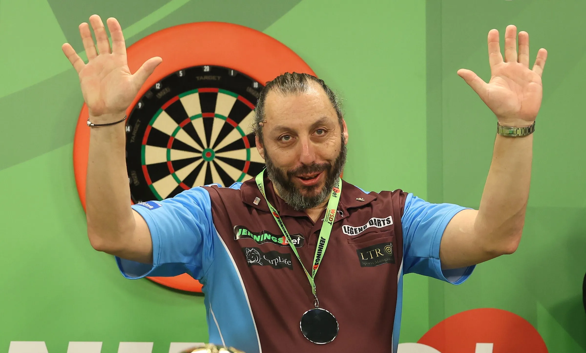 "It's going to be horrible": Howson not looking forward to potentially ending Anderson's career at World Seniors Darts Masters