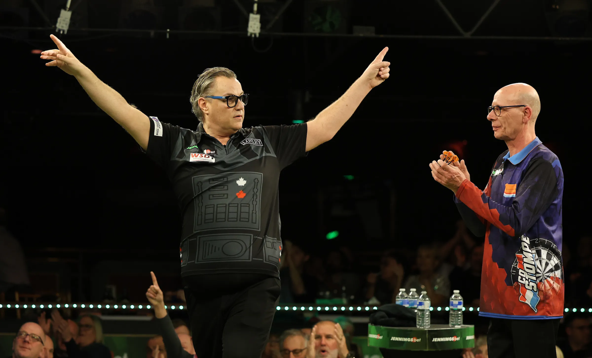 Part seals hard fought win over debutant Stompé as Dudbridge ends Durrant's debut in a Flash at World Seniors Darts Championship