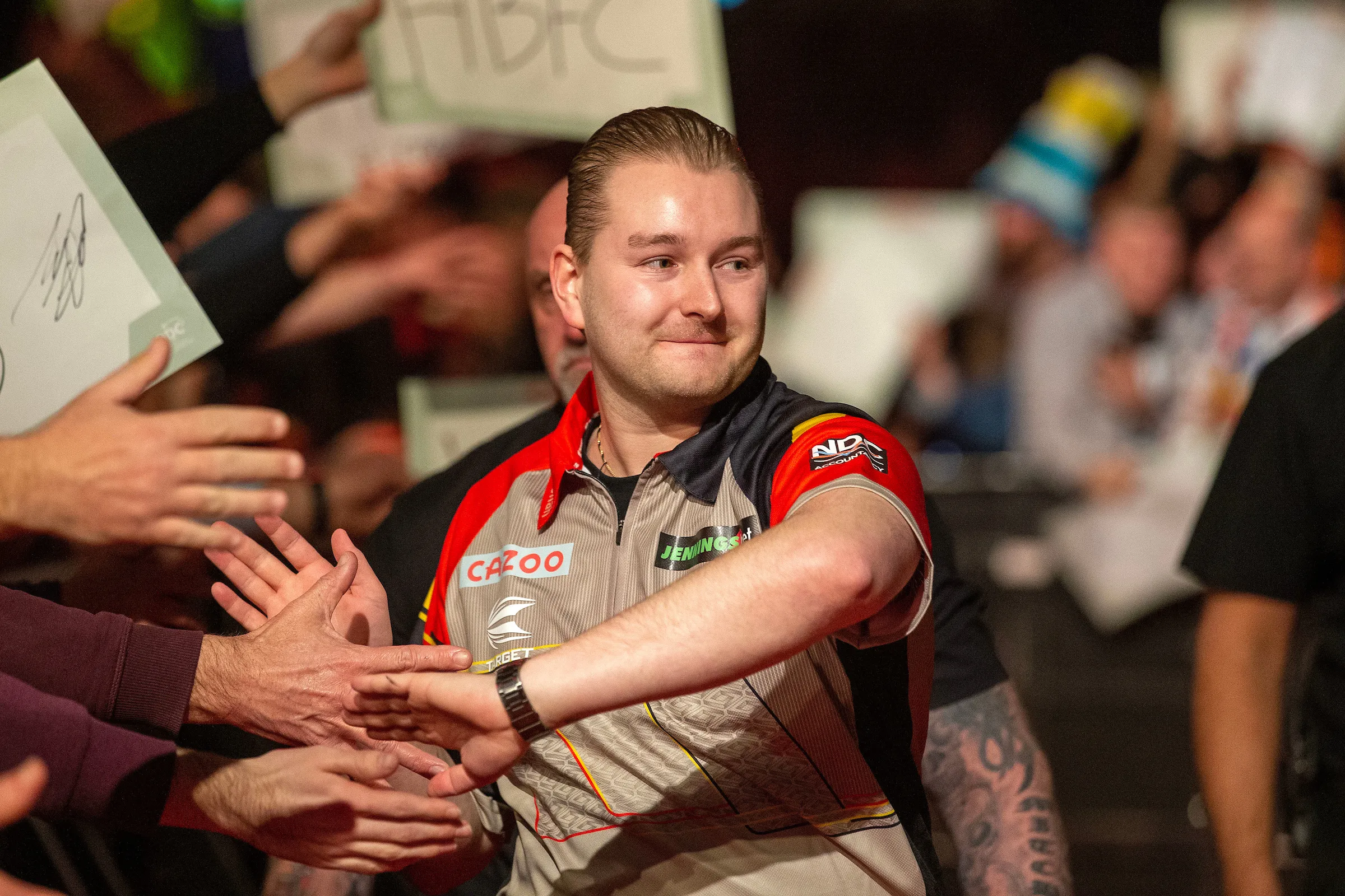 PDC CEO does not rule out Premier League night in Belgium: "But definitely not next year yet"