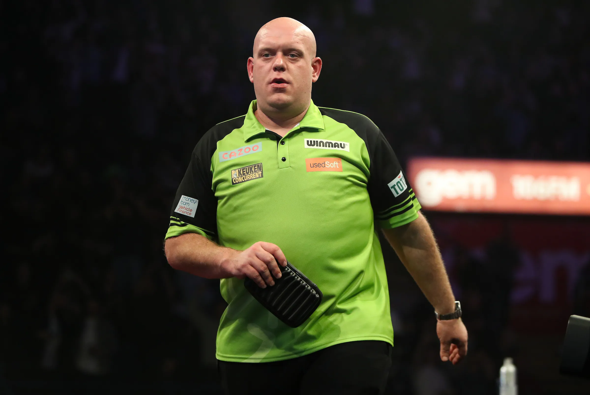 "Wasn't to be in Nottingham": Van Gerwen reacts after Dobey thrashing on Premier League Darts Night Seven
