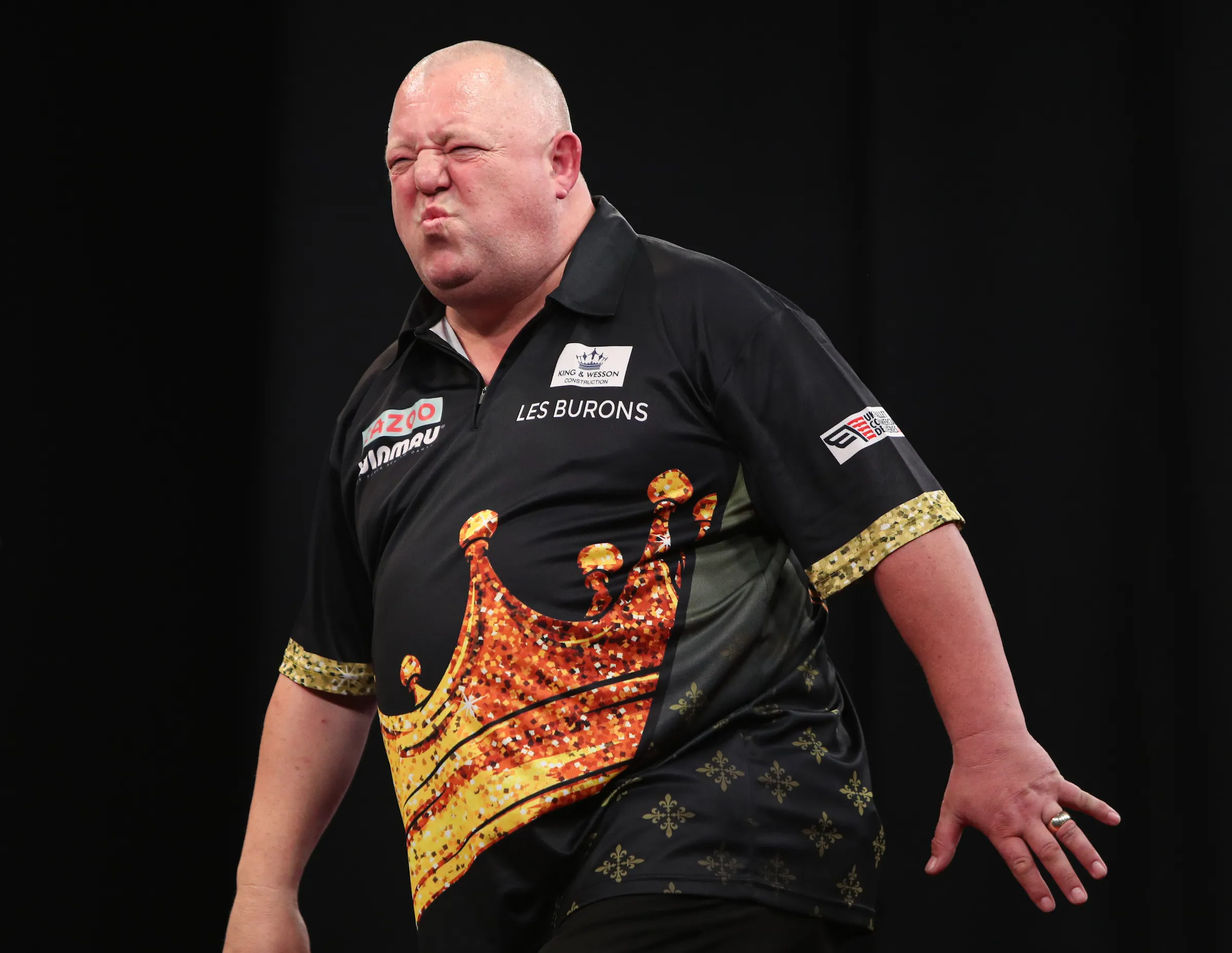 "He upset me for a few legs there" - Mervyn King unhappy with behaviour of Krzysztof Ratajski at UK Open