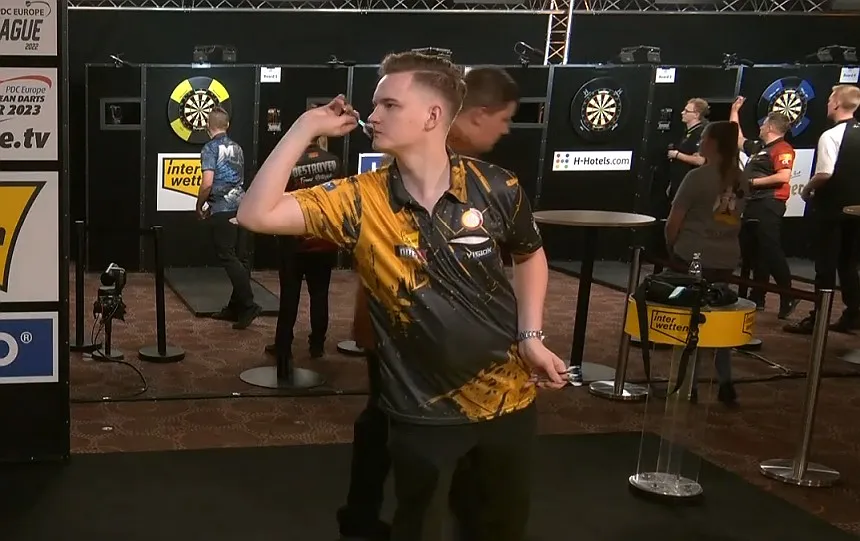 Christopher Toonders wins first PDC Development Tour tournament of 2023 after historic German final