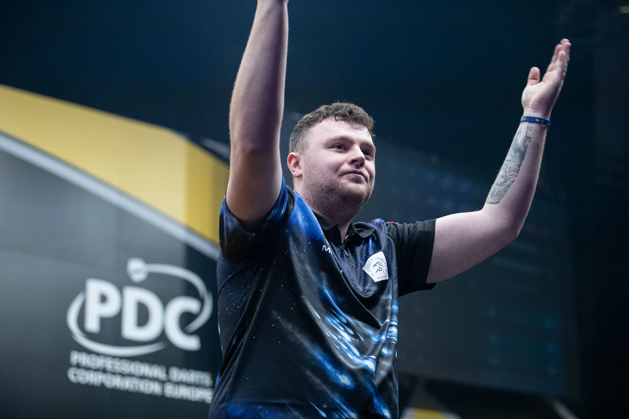 Rock smashes Van Gerwen in astonishing whitewash win, set to face Clayton in Austrian Darts Open Final