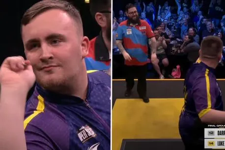 VIDEO: Littler shows incredible talent with five bullseyes in a row
