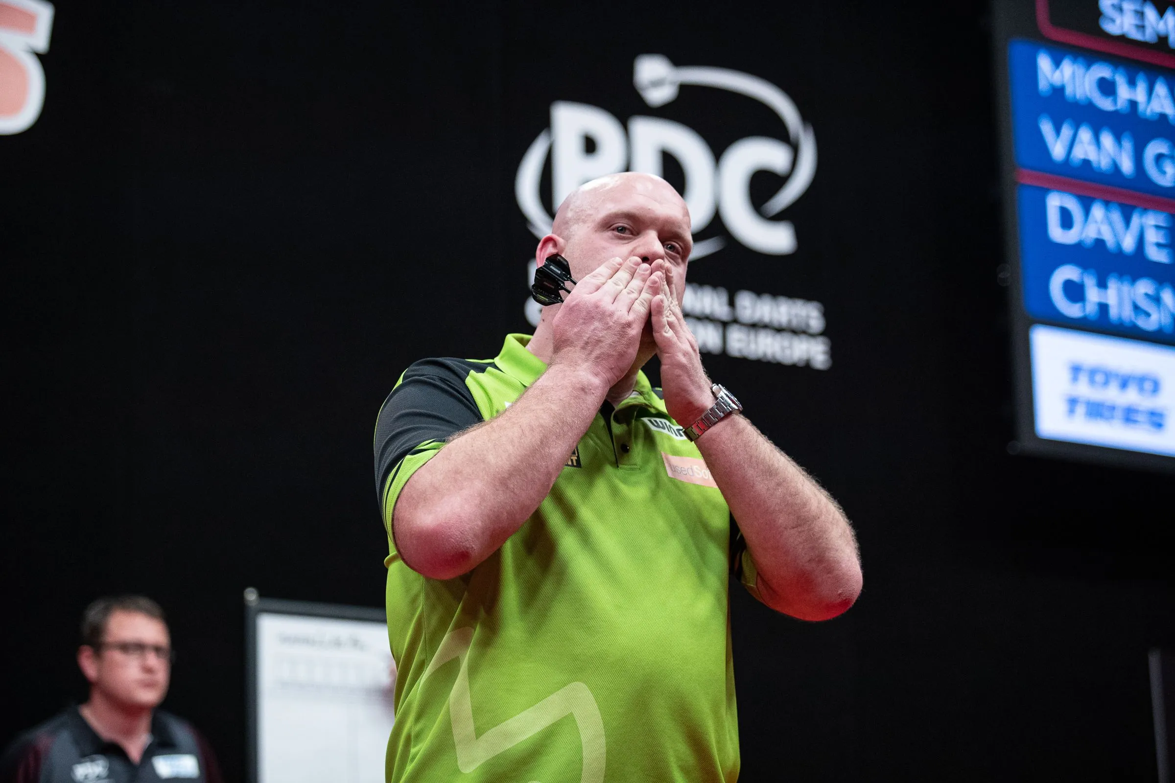 Striking statistic shows downward curve of form for Van Gerwen on European Tour