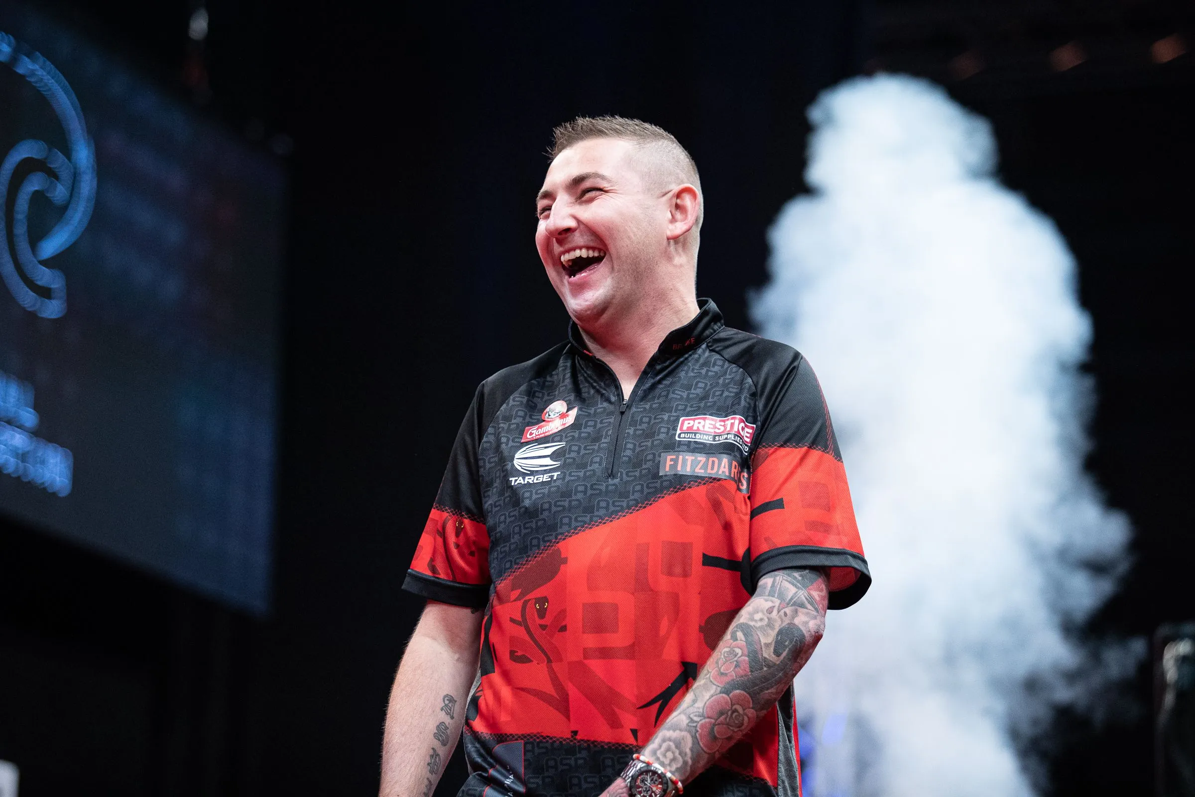 "Thank you Matt Porter, Barry Hearn and everyone who's done this" - Aspinall a 'massive fan' of midweek Pro Tour