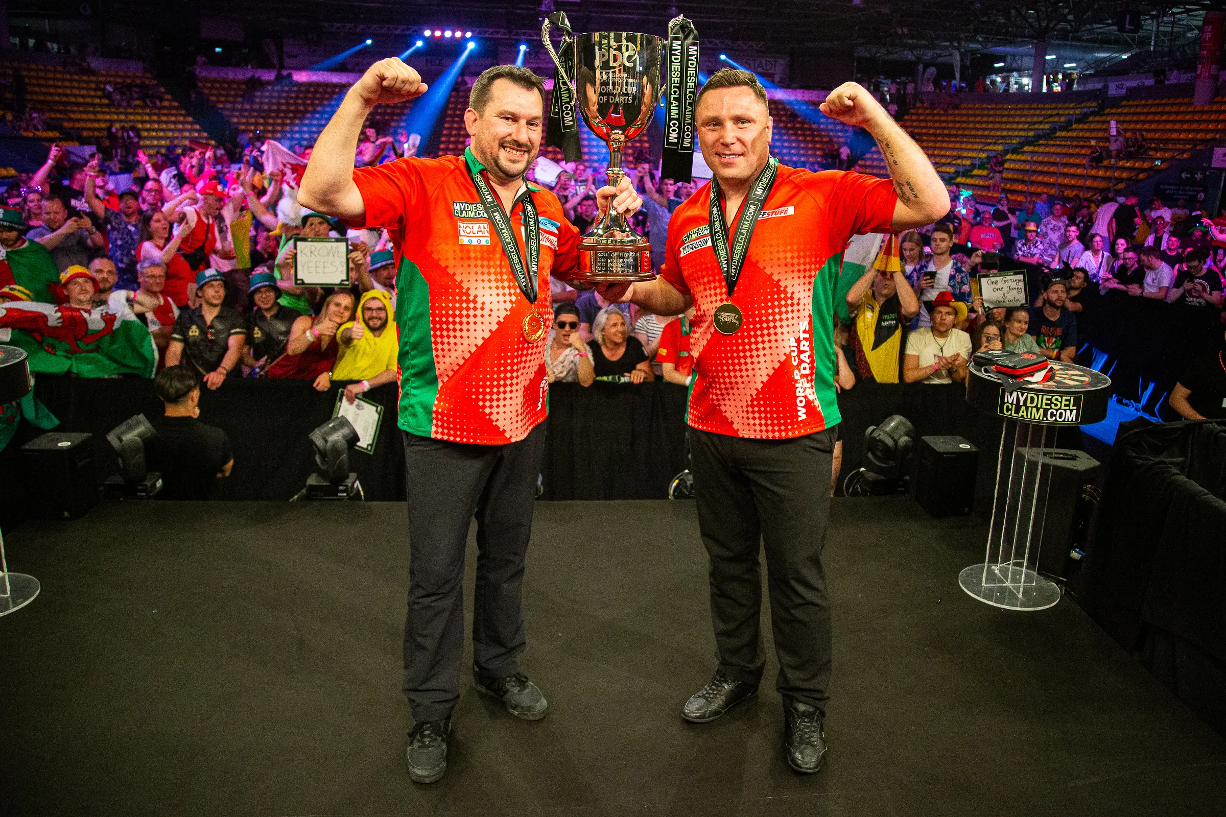 Price believes World Cup of Darts should move with the winner: "Too many tournaments in Europe and England"