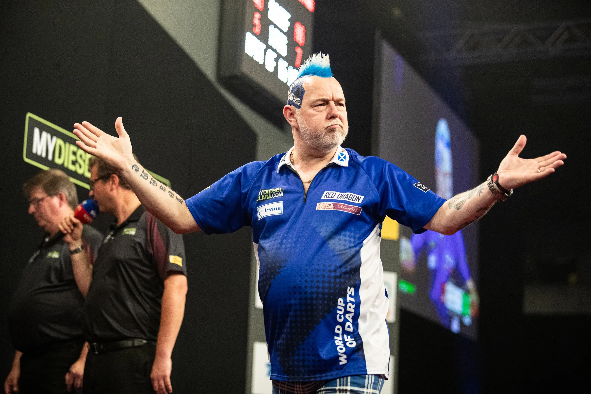 Wright misses third final win at World Cup of Darts: "Maybe old age caught up with us"