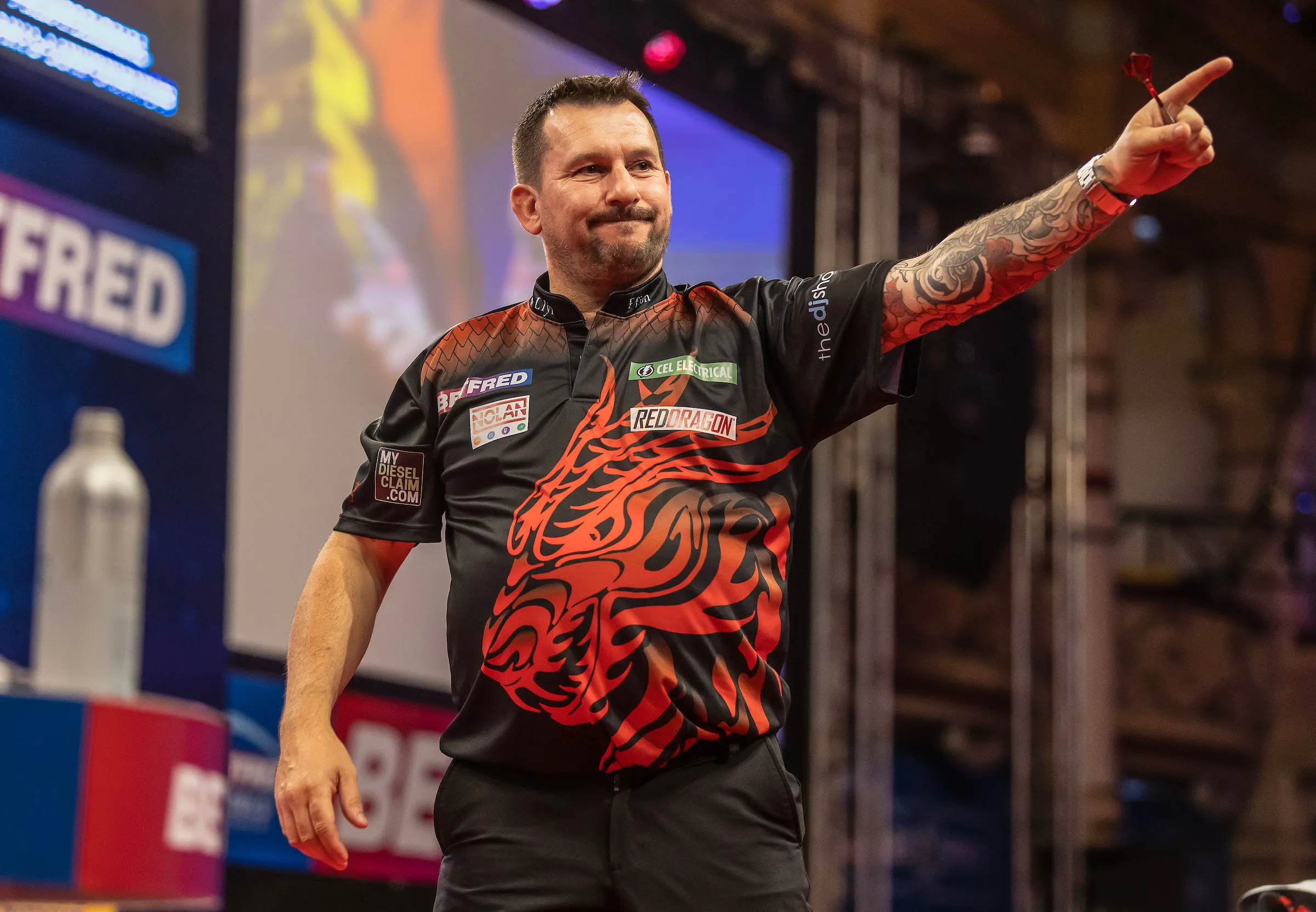 Ill father continues to inspire Clayton at World Matchplay: ''I want to do this for him''