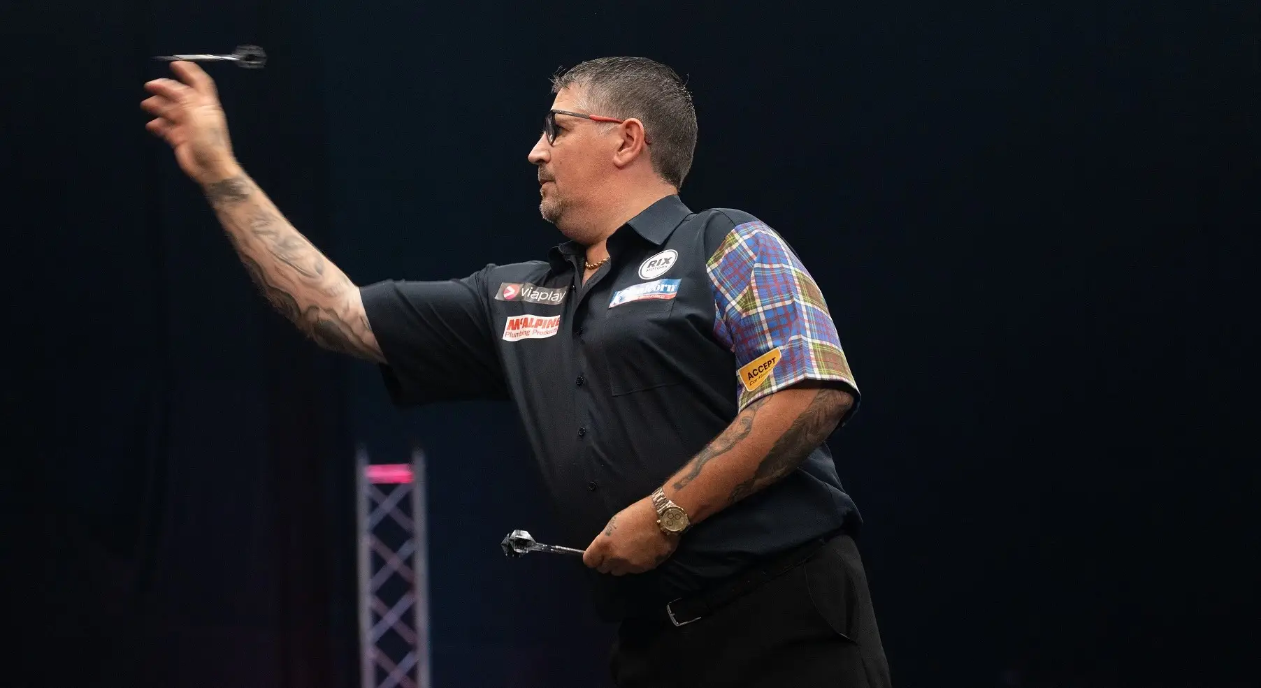 gary anderson nordic darts masters qf 1 614607f44733d
