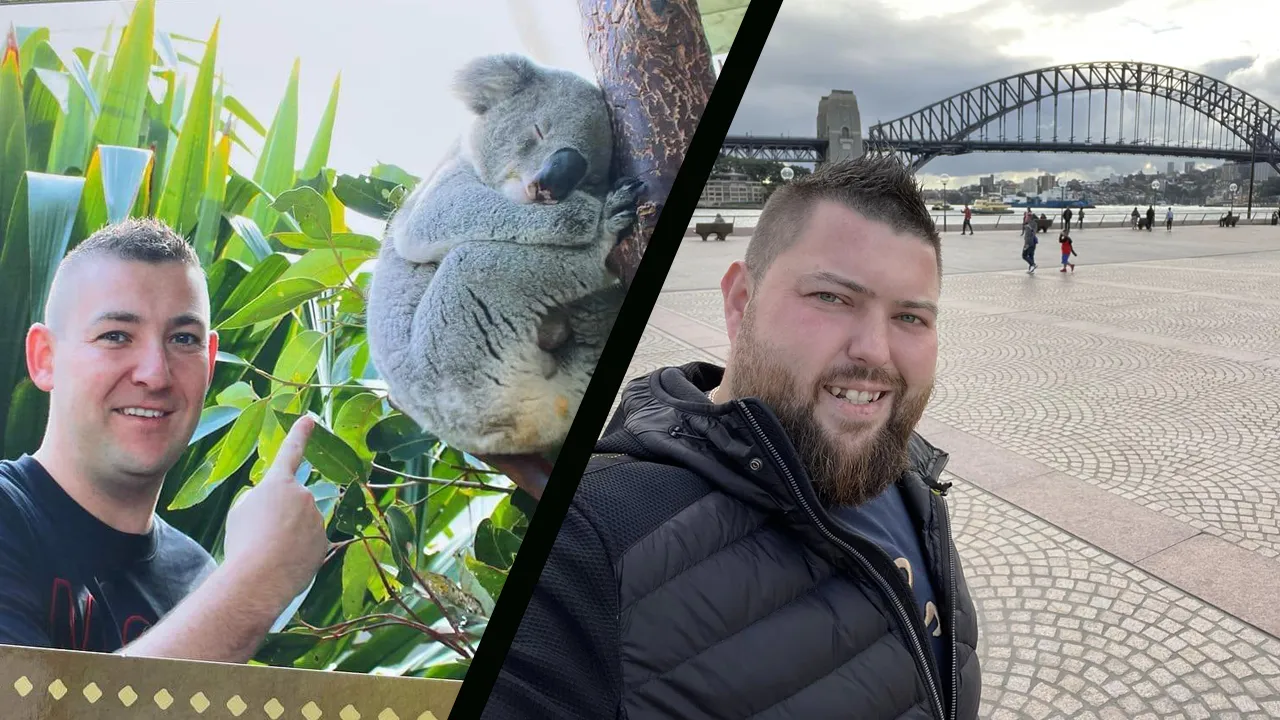 Top darters go sightseeing in Sydney ahead of World Series tournament