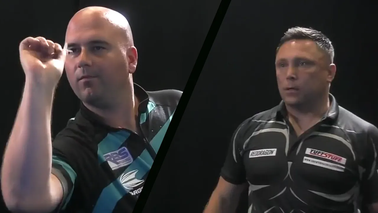 VIDEO: Cross nearly completes perfect 177 set up shot but third dart misses the board in hilarious fashion