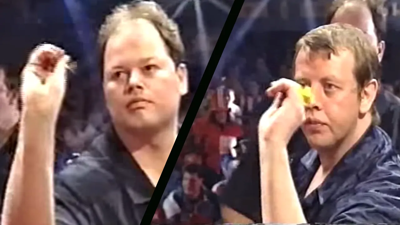 DARTS THROWBACK: Van Barneveld overcomes rollercoaster ride against Wallace in 1999