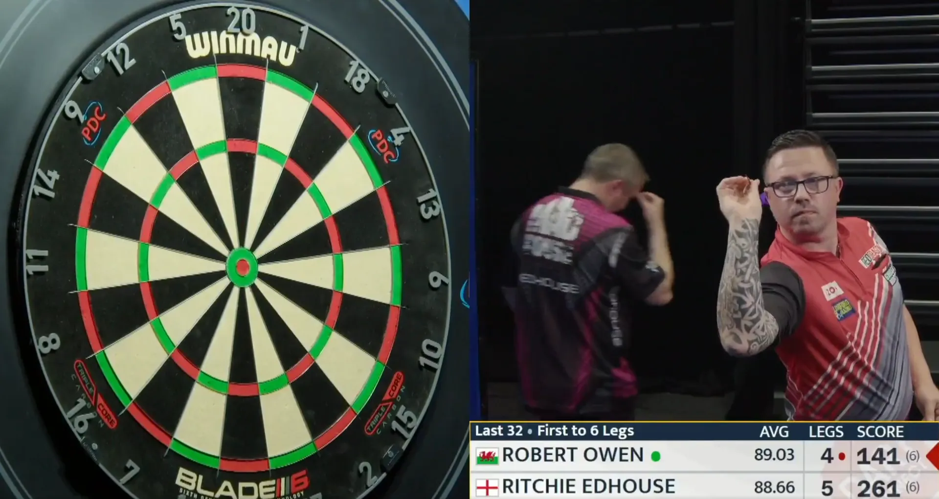 VIDEO: Robert Owen hits nine-dart finish during Players Championship 21