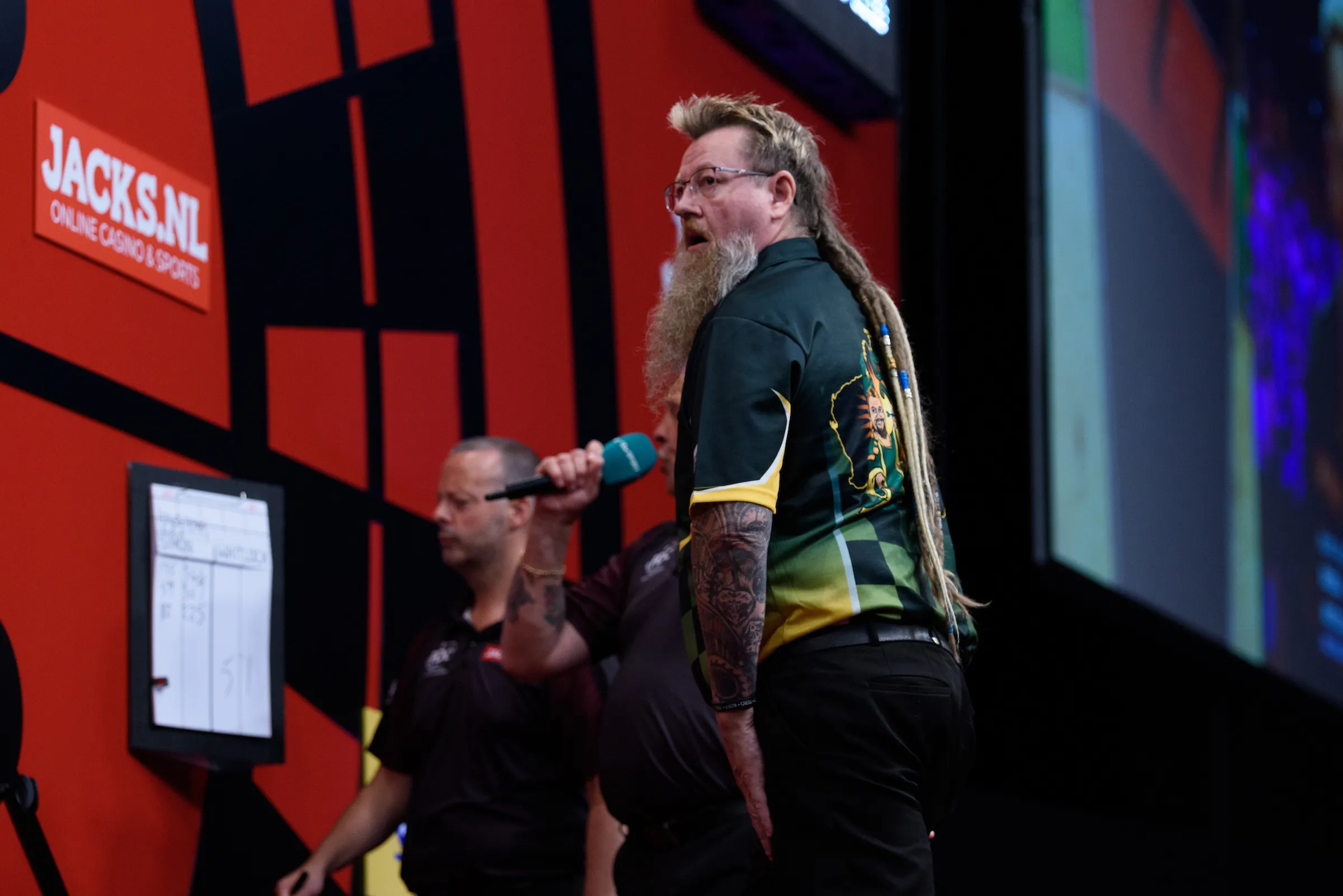 This is the draw for the Tour Card Qualifier for European Darts Grand Prix