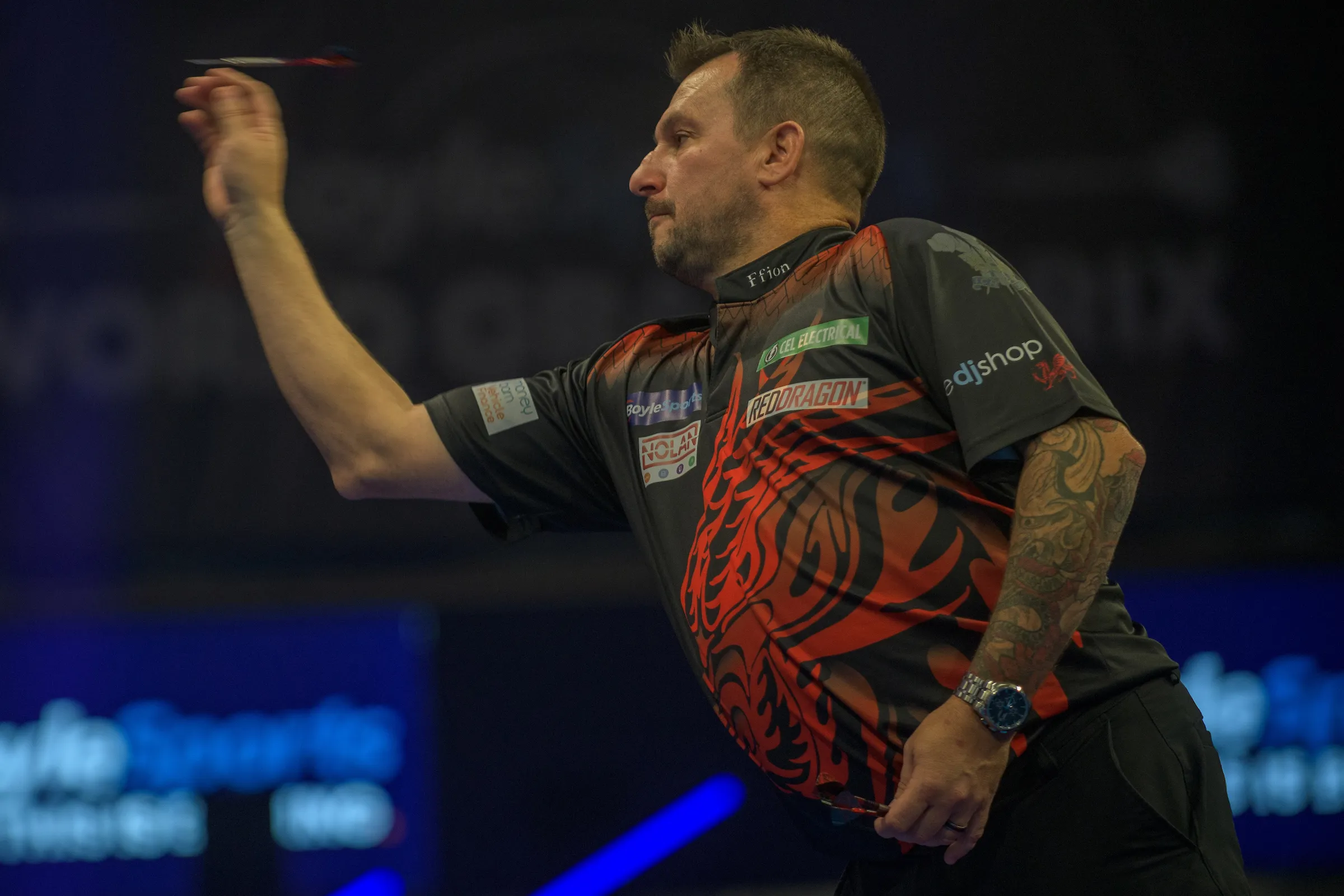 Schedule Saturday afternoon session 2023 German Darts Championship including Jonny Clayton - Nico Kurz, Rob Cross - Gian van Veen