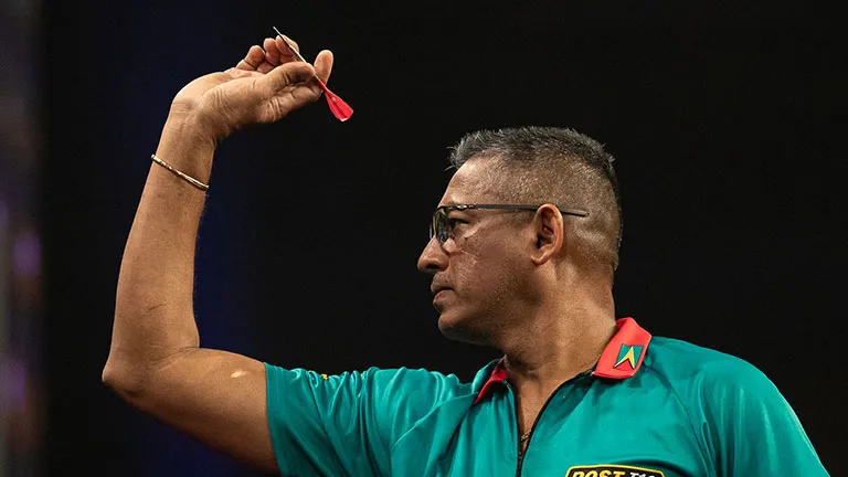 Norman Madhoo returns to World Darts Championship after thirteen years