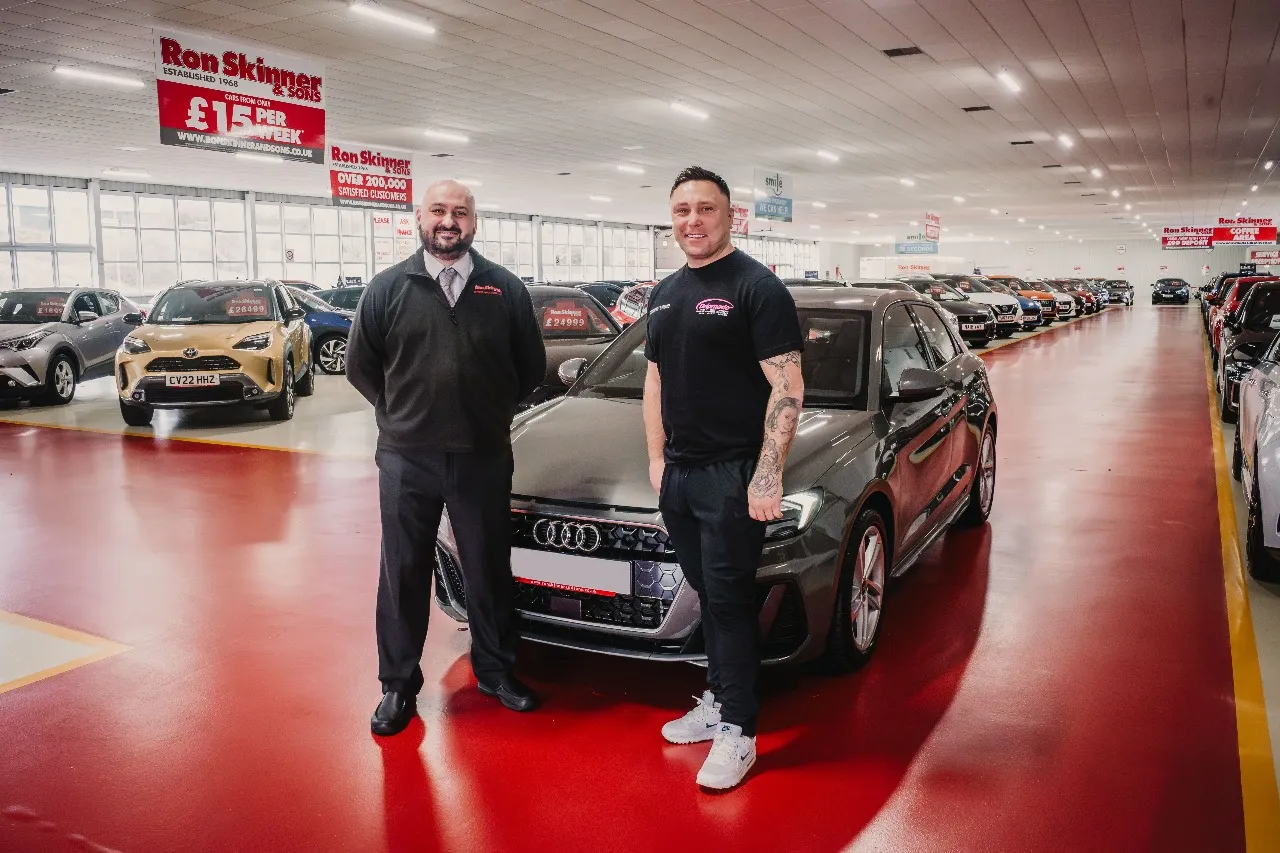 PHOTO: Gerwyn Price buys beautiful Audi as a gift