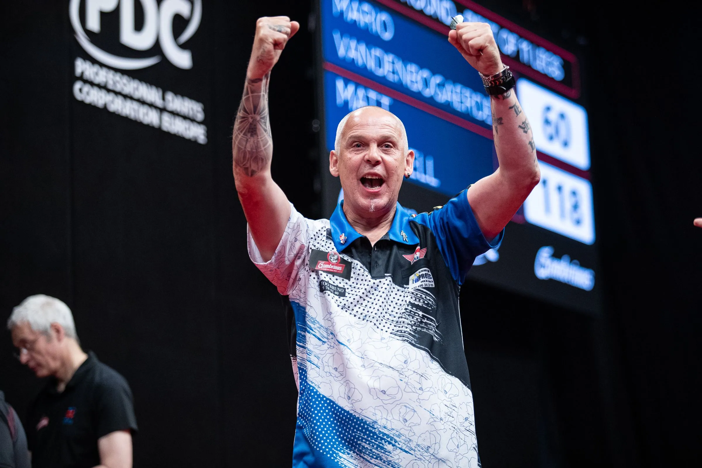 Mario Vandenbogaerde realizes boyhood dream with qualification for Alexandra Palace: "But giving up job is not an option"
