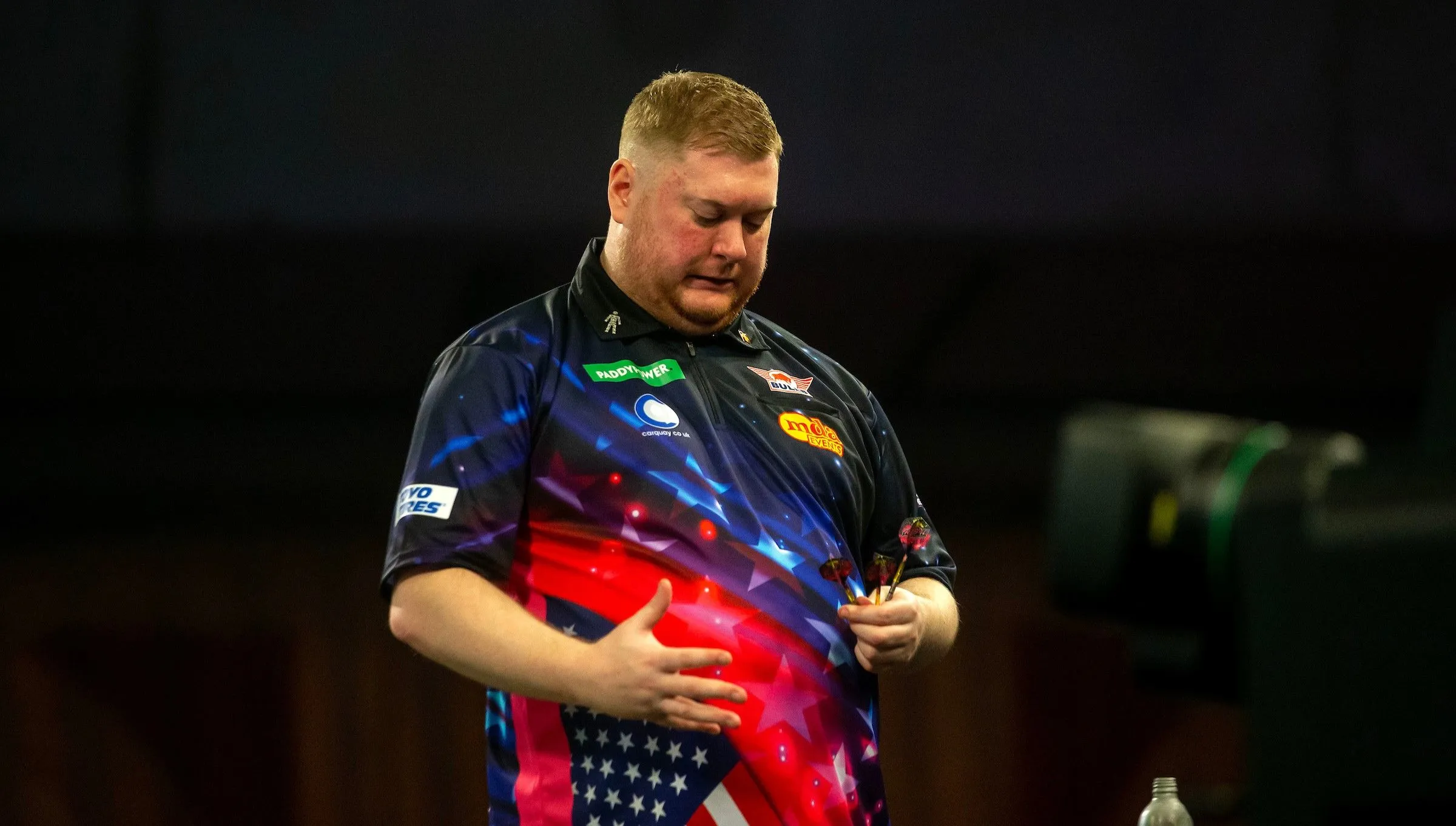 “My first England game was against a big fat Dutchman called Van Gerwen” – Ricky Evans opens up on nightmare MVG record