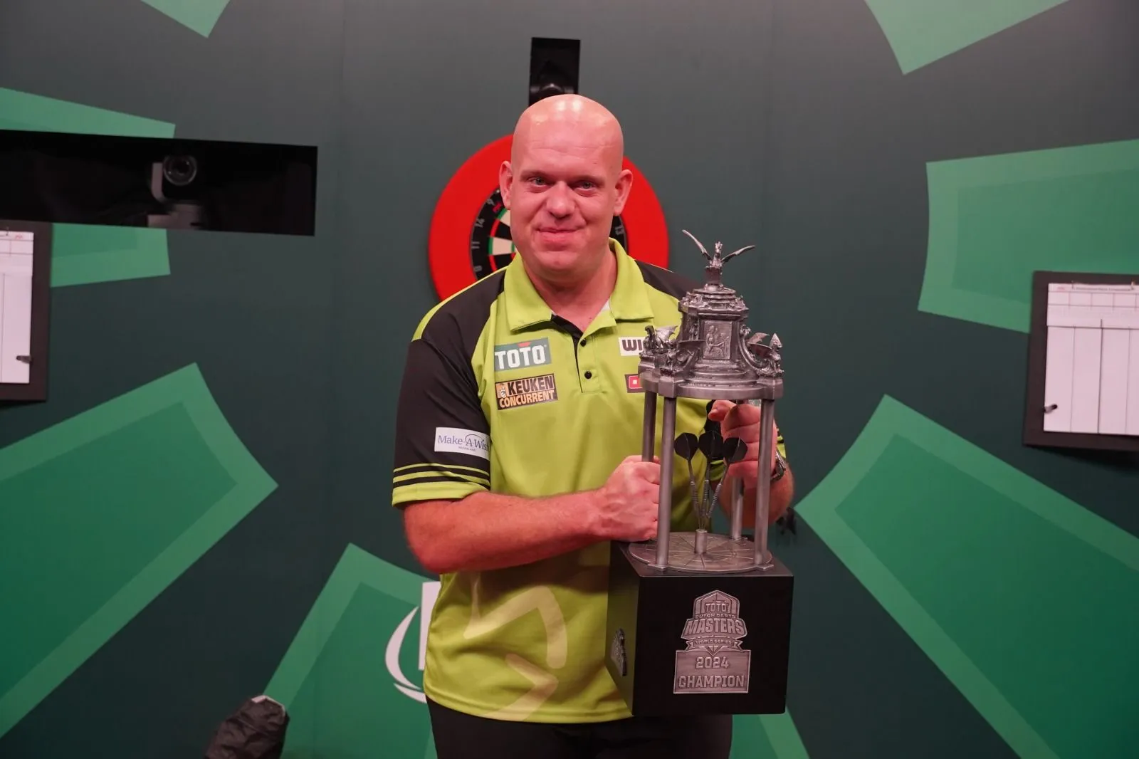 Sweet revenge for Michael van Gerwen as he beats Luke Littler to take Dutch Darts Masters title
