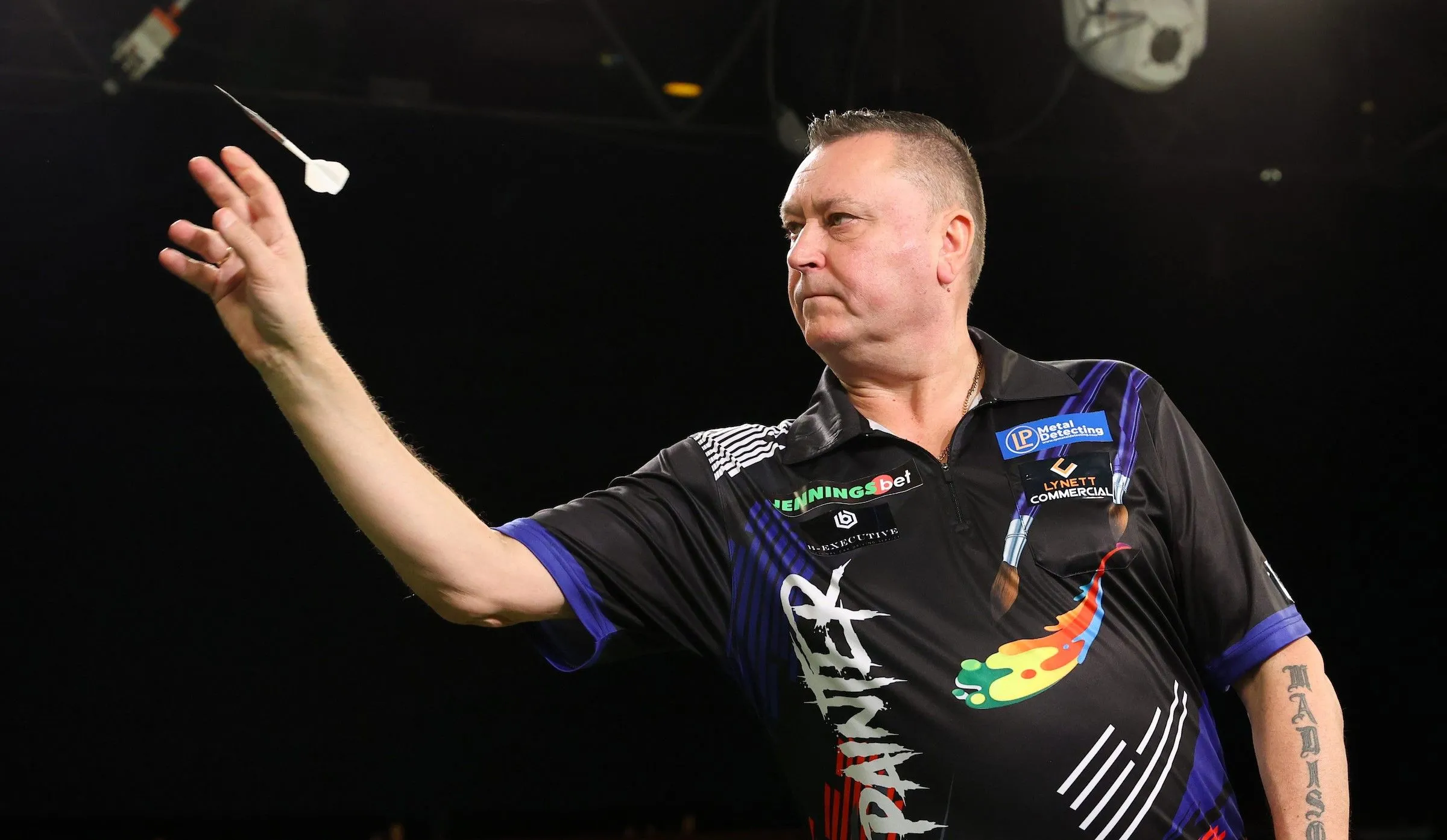 Schedule Saturday afternoon at World Seniors Darts Championship 2024 including Painter, Henderson, Mitchell and Adams