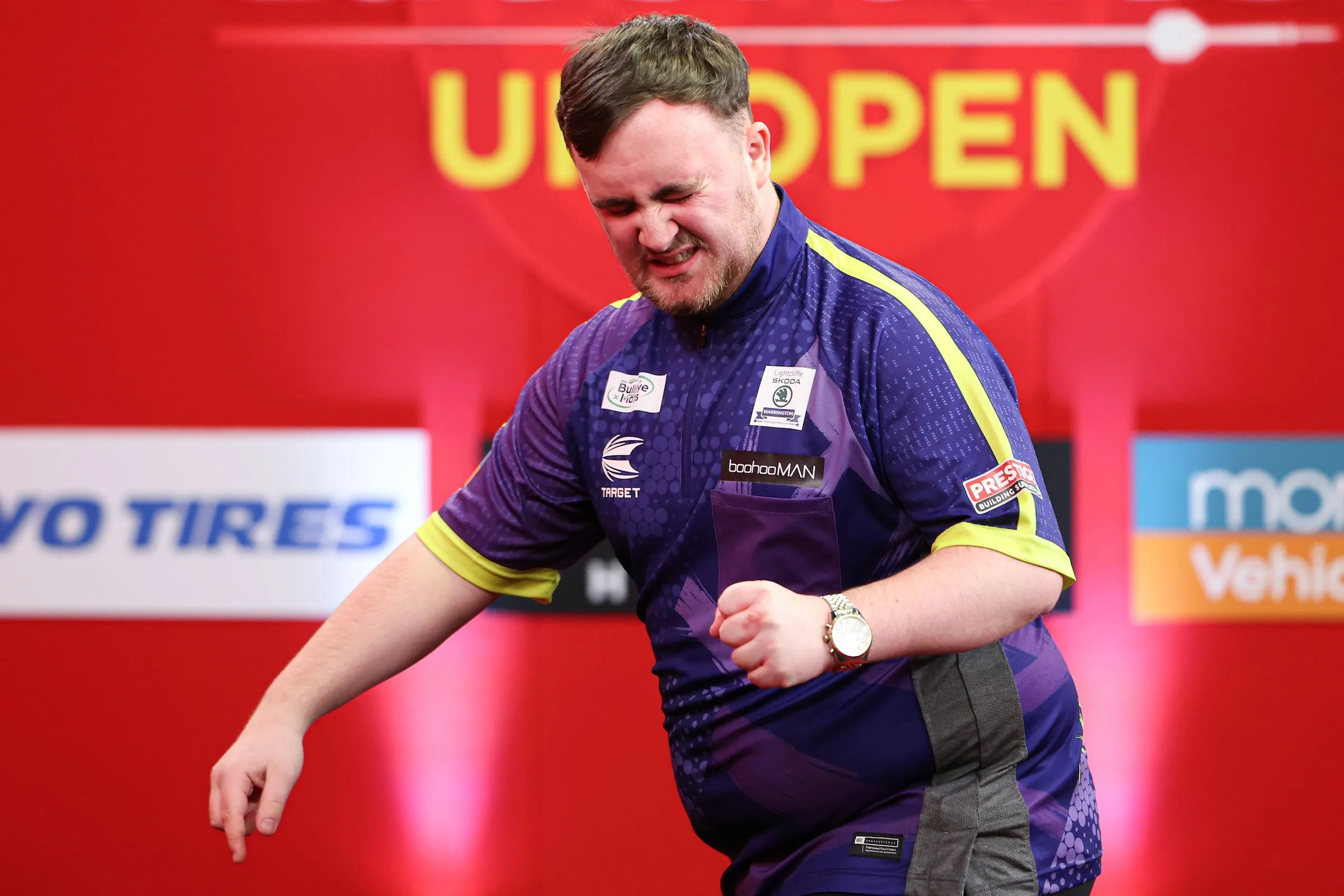 Luke Littler flies past unhappy Ricardo Pietreczko and into Belgian Darts Open final