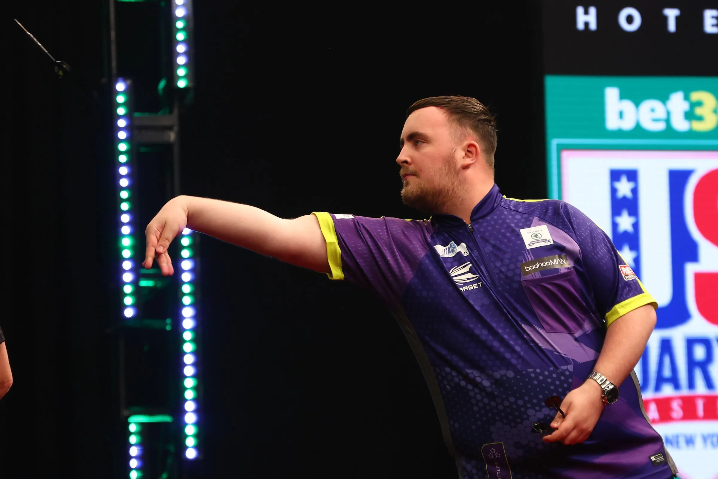 "It has been crazy out here" - Luke Littler enjoys time in New York but can't leave with US Darts Masters title