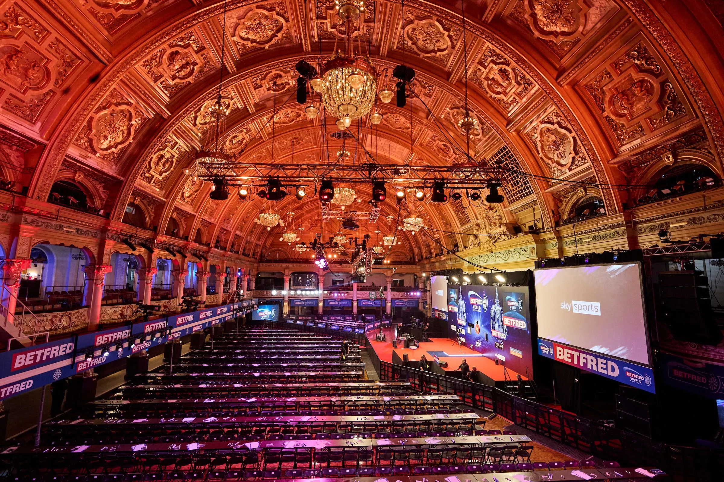 winter gardens stage world matchplay 1