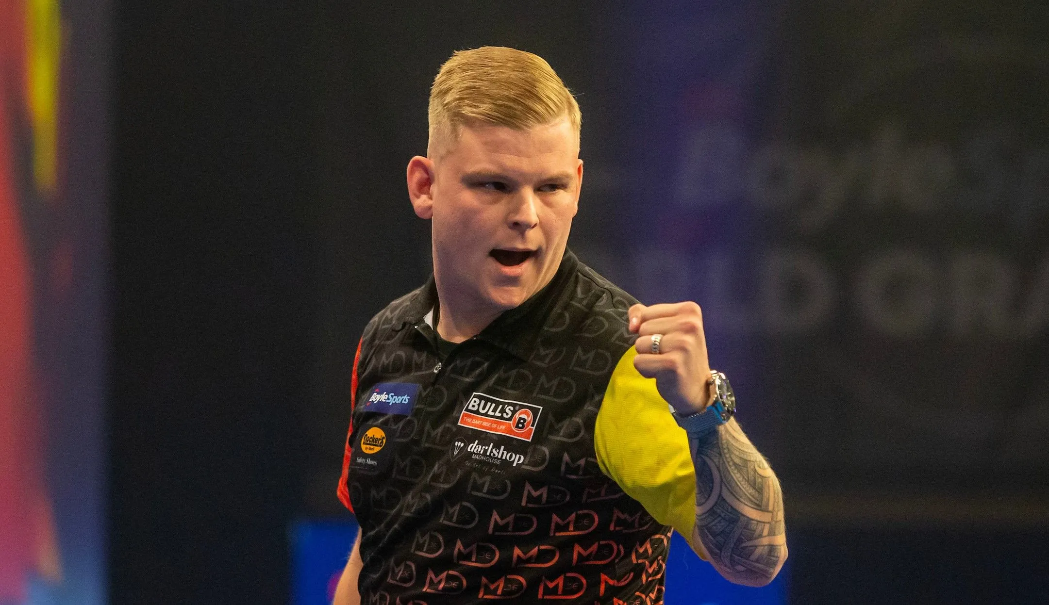 "This week it seems to be clicking" - Mike De Decker stuns Gary Anderson to reach first TV major quarterfinal