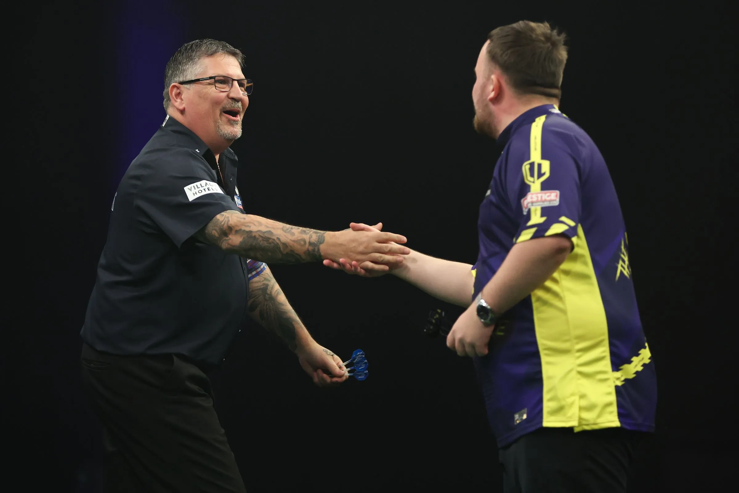 gary anderson luke littler