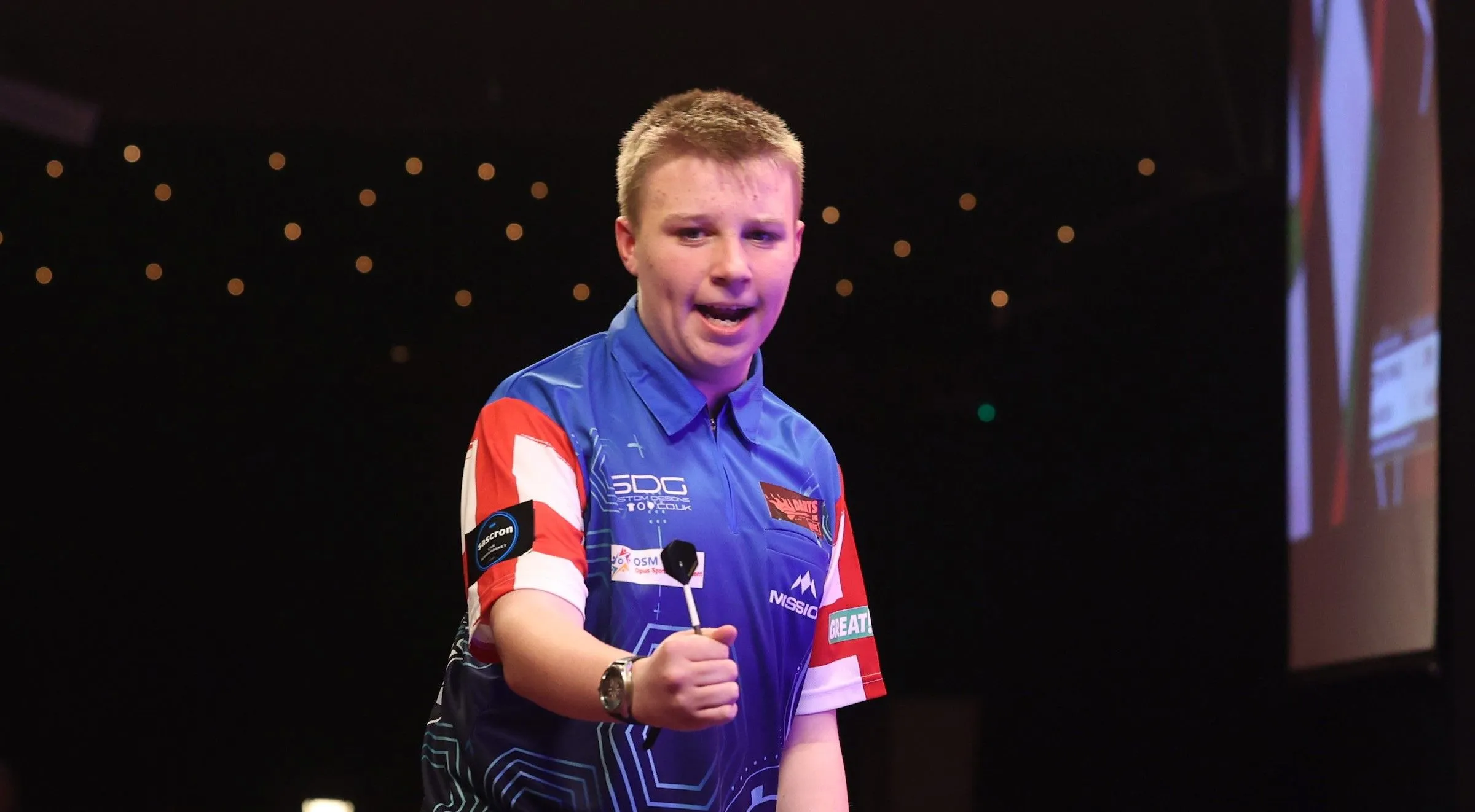 "It's a dream come true! I never thought I'd win this tournament" - Archie Self arrives on the darting scene with Boy's Lakeside title win