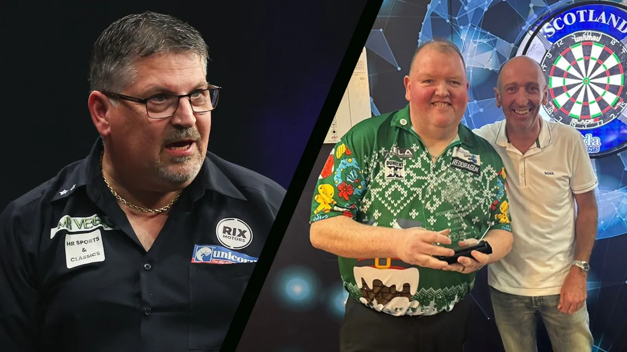 Gary Anderson throws average of 118; but eventually sees Border Masters title go to John Henderson