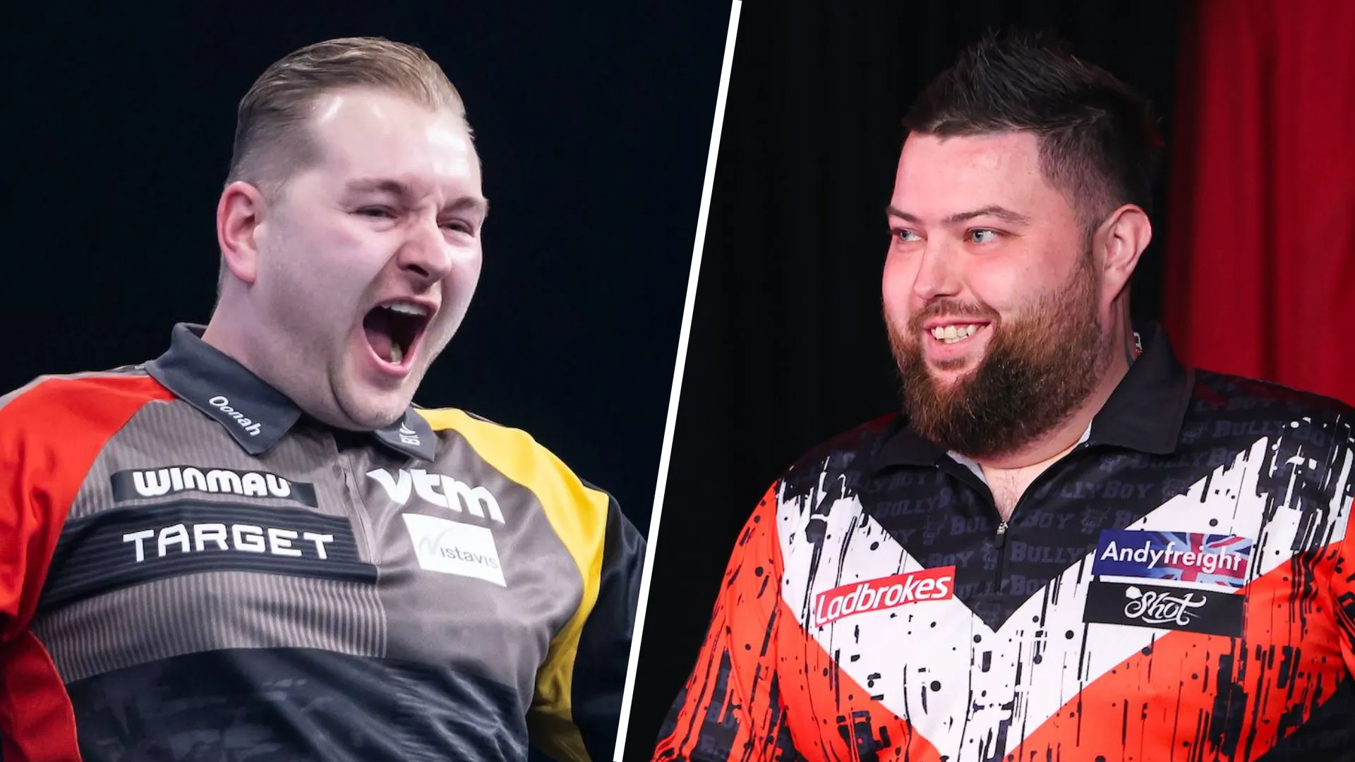 Draw Players Championship 1: Michael Smith v Dimitri van den Bergh leads first round line-up