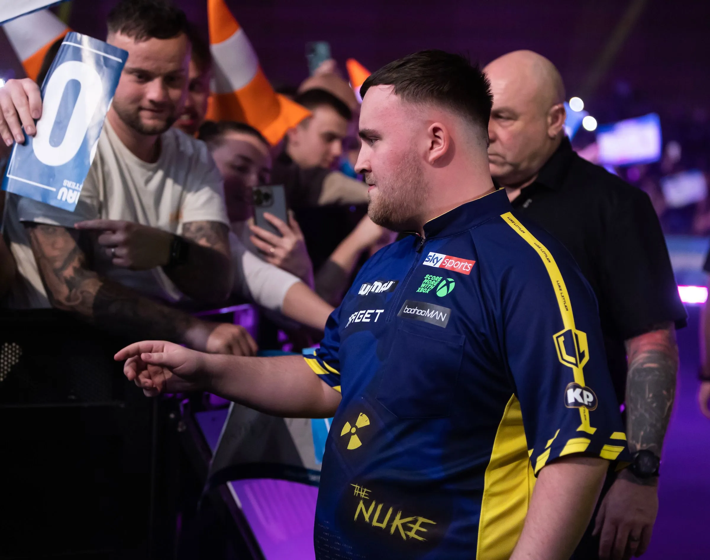 "He's right, I am lazy" - Luke Littler has no problem with 'criticism' from James Wade