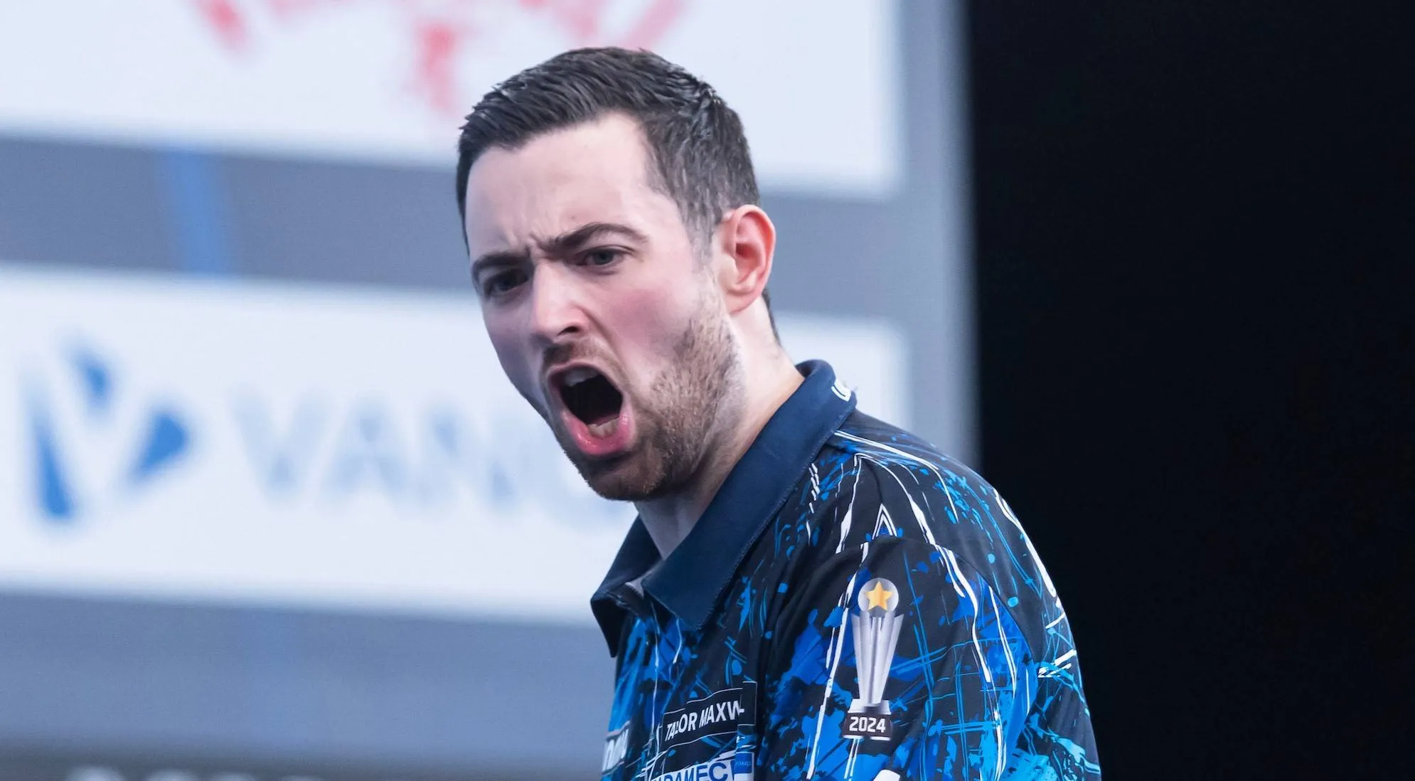 Luke Humphries wins inaugural PDC Winmau World Masters after surviving epic comeback from Jonny Clayton