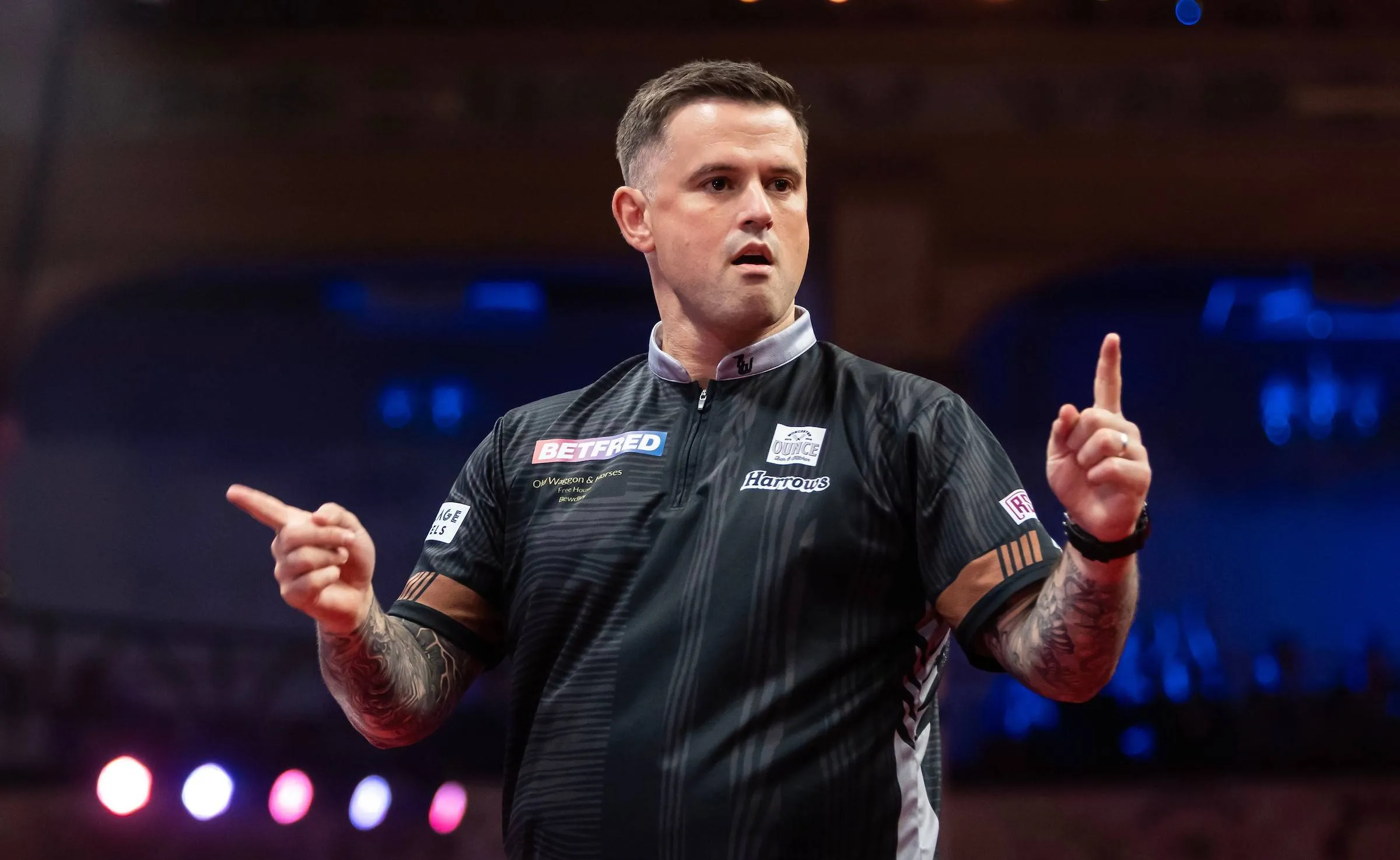 Luke Woodhouse averages over 110 in stunning victory over Dave Chisnall as Peter Wright suffers another early Euro Tour exit in Swiss darts Trophy