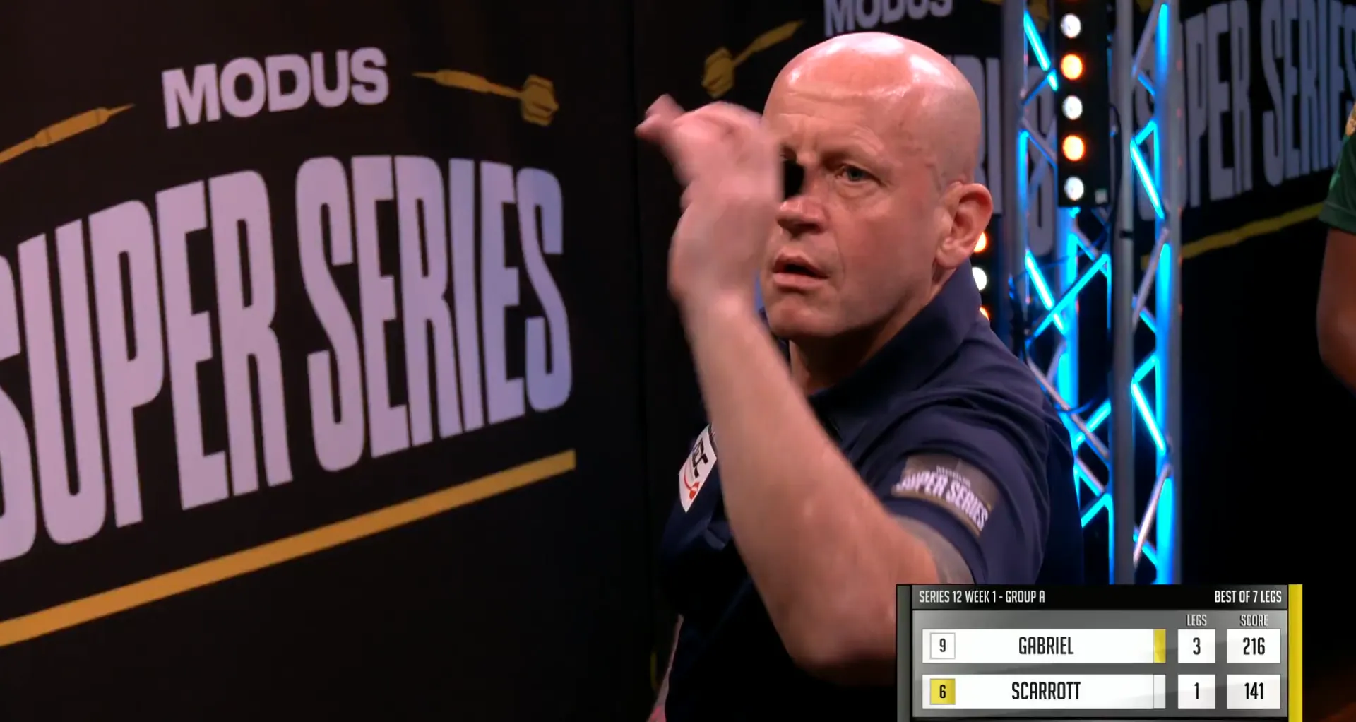 VIDEO: Jasper Scarrott hits record-breaking nine-darter in golden MODUS Super Series debut