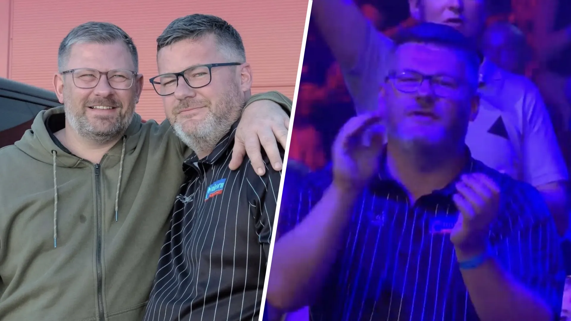 Spot the difference: doppelganger of James Wade steals the show in Prague