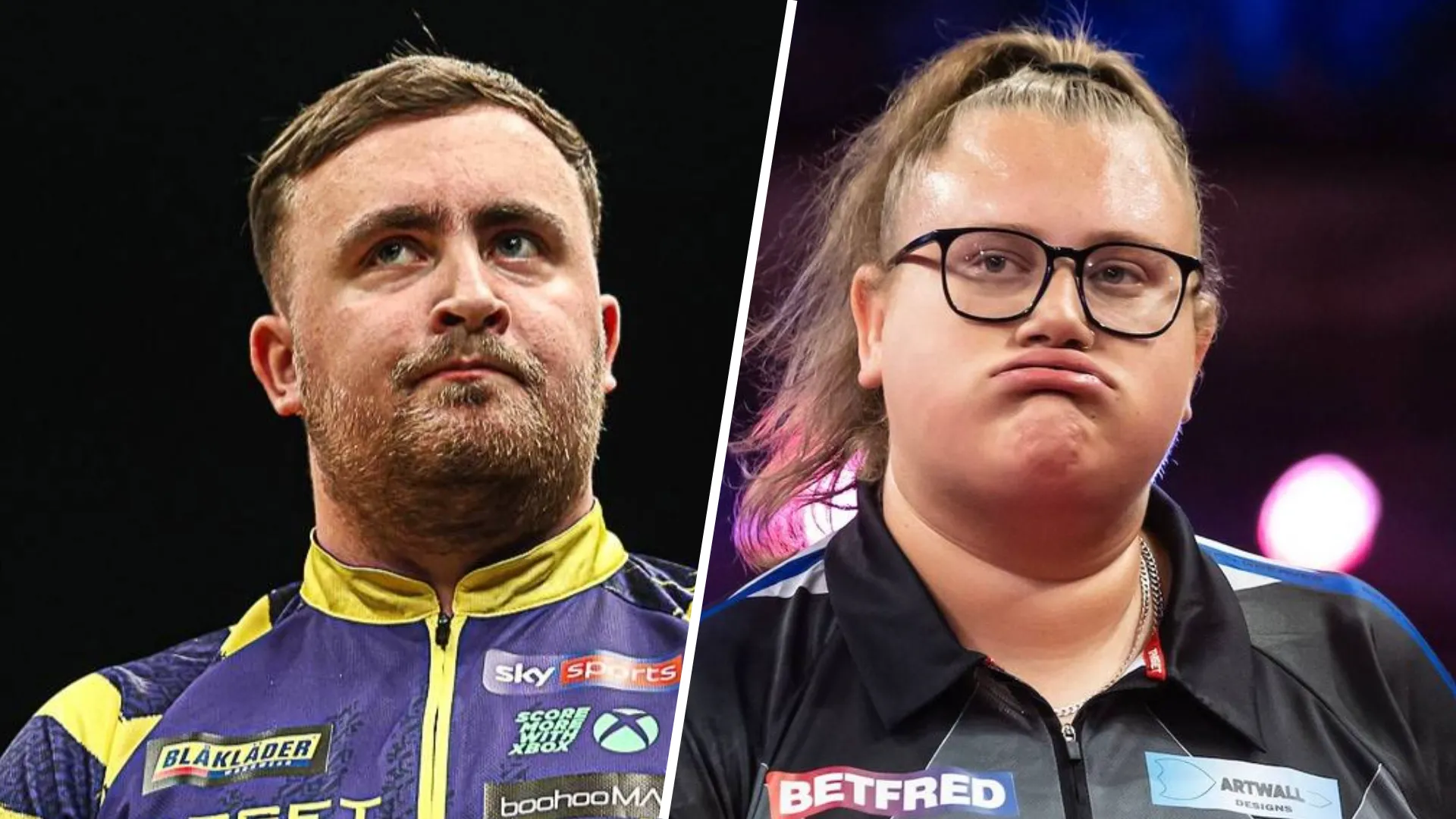 “Are you high?” - Luke Littler hits out at fan for sexist criticism of Beau Greaves