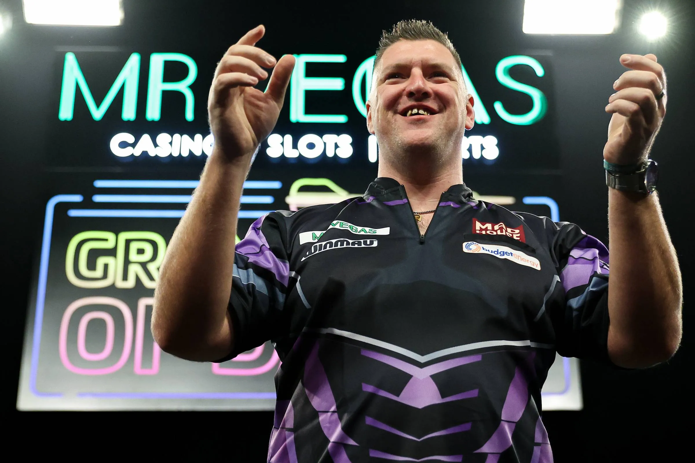 Daryl Gurney at the Grand Slam of Darts