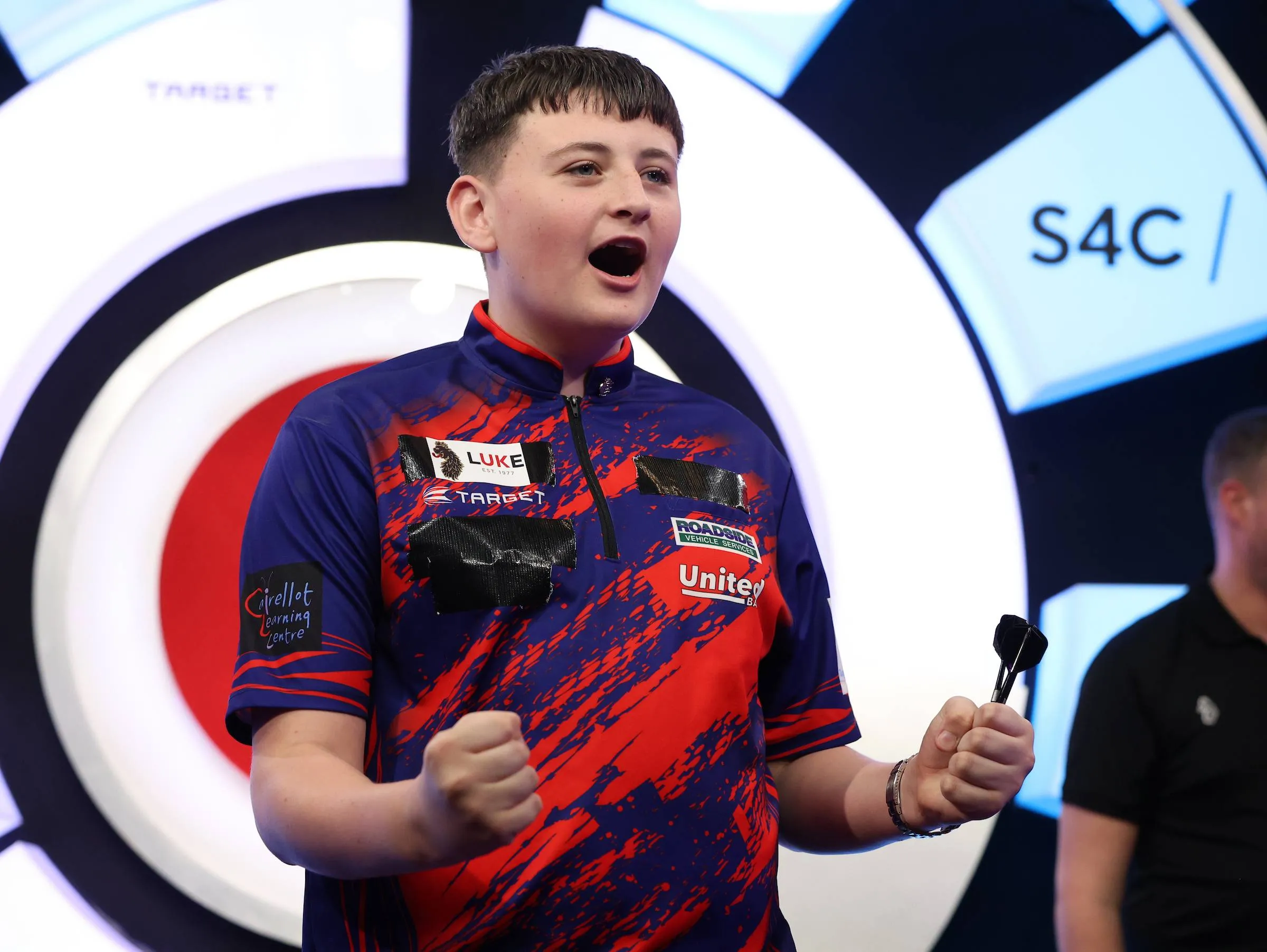 Mitchell Lawrie at Lakeside.