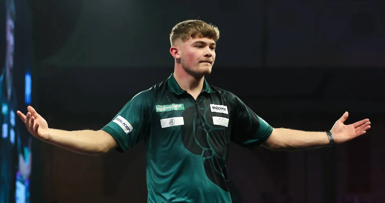 Charlie Manby on the Worlds stage