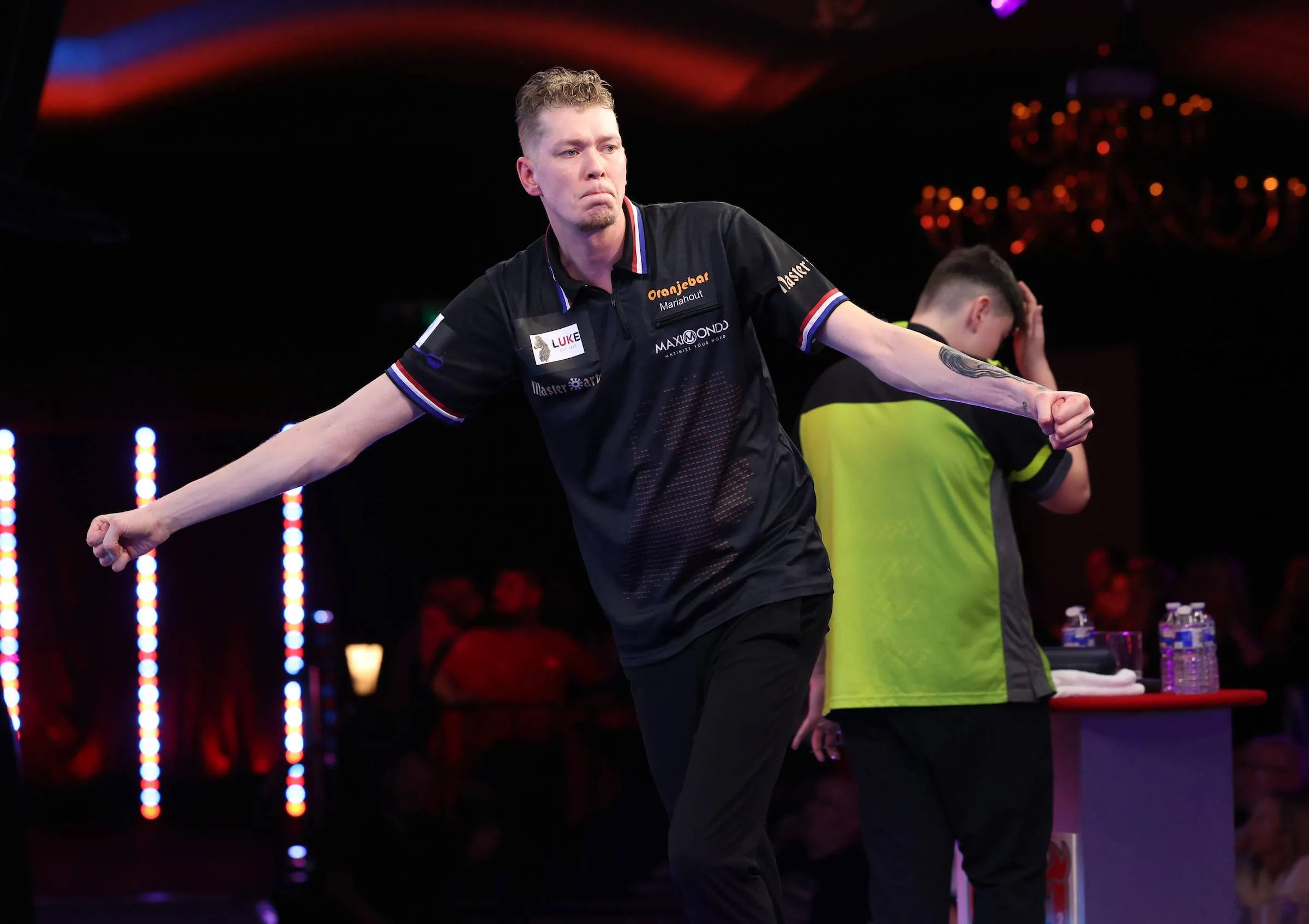 Jimmy van Schie and Mitchell Lawrie played a classic final at the WD World Championship