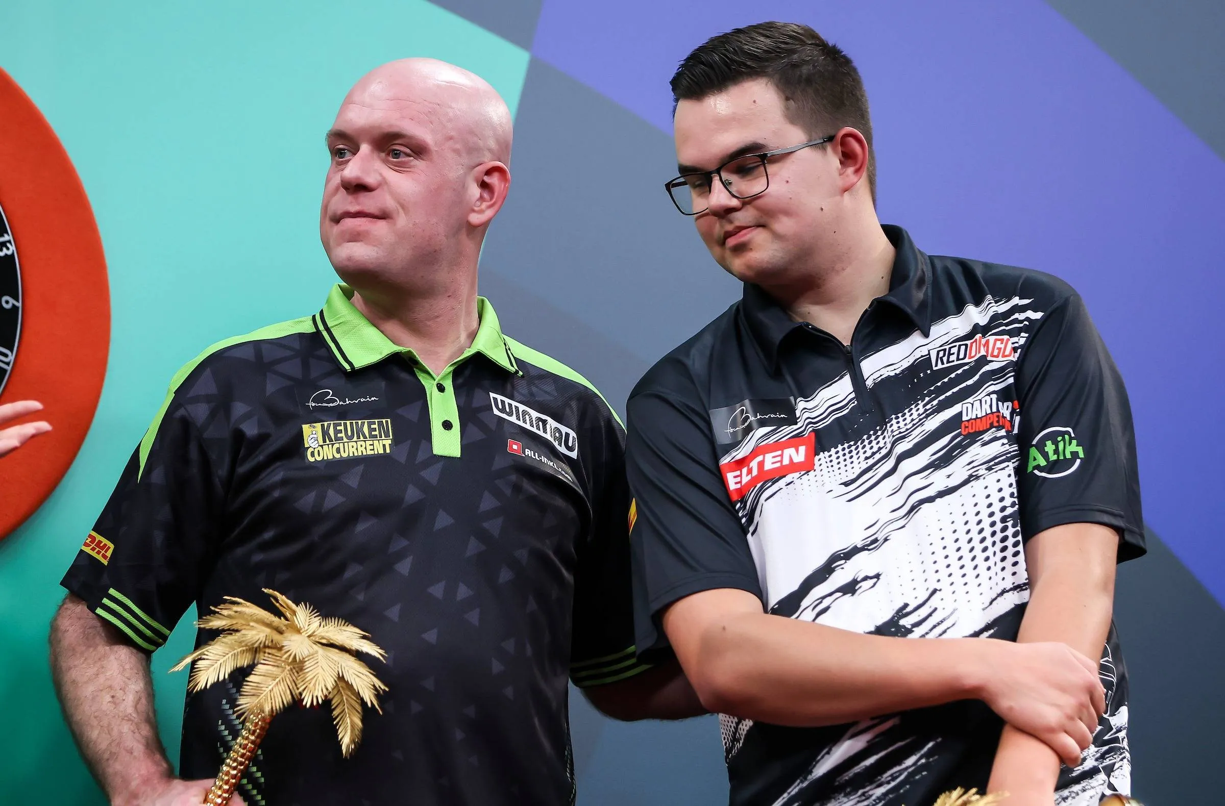 Michael van Gerwen, Gian van Veen