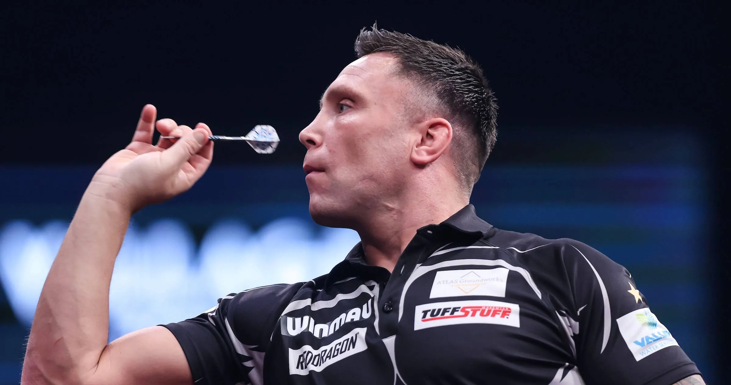 Gerwyn Price in action