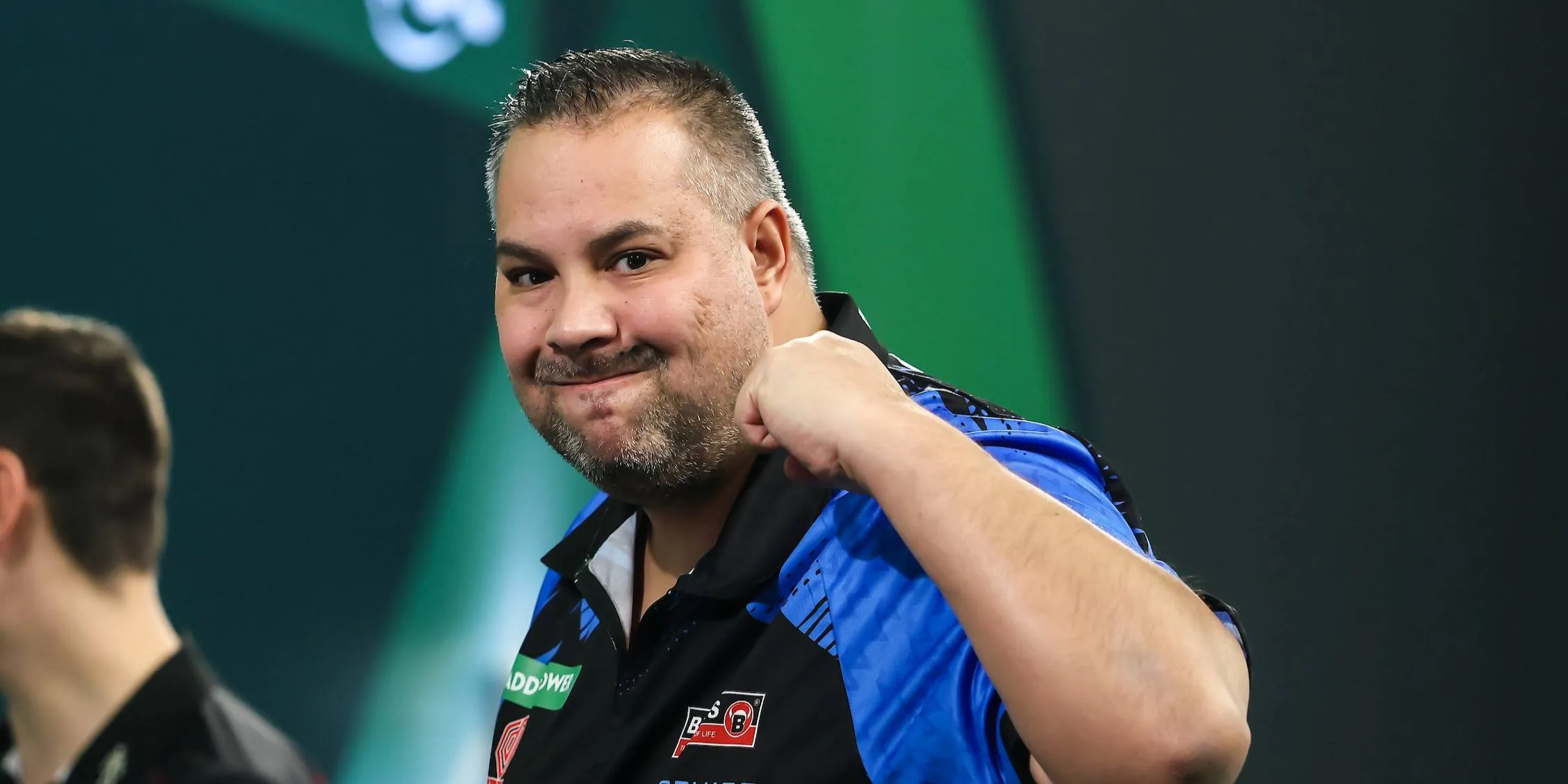 Jermaine Wattimena pumps his fist