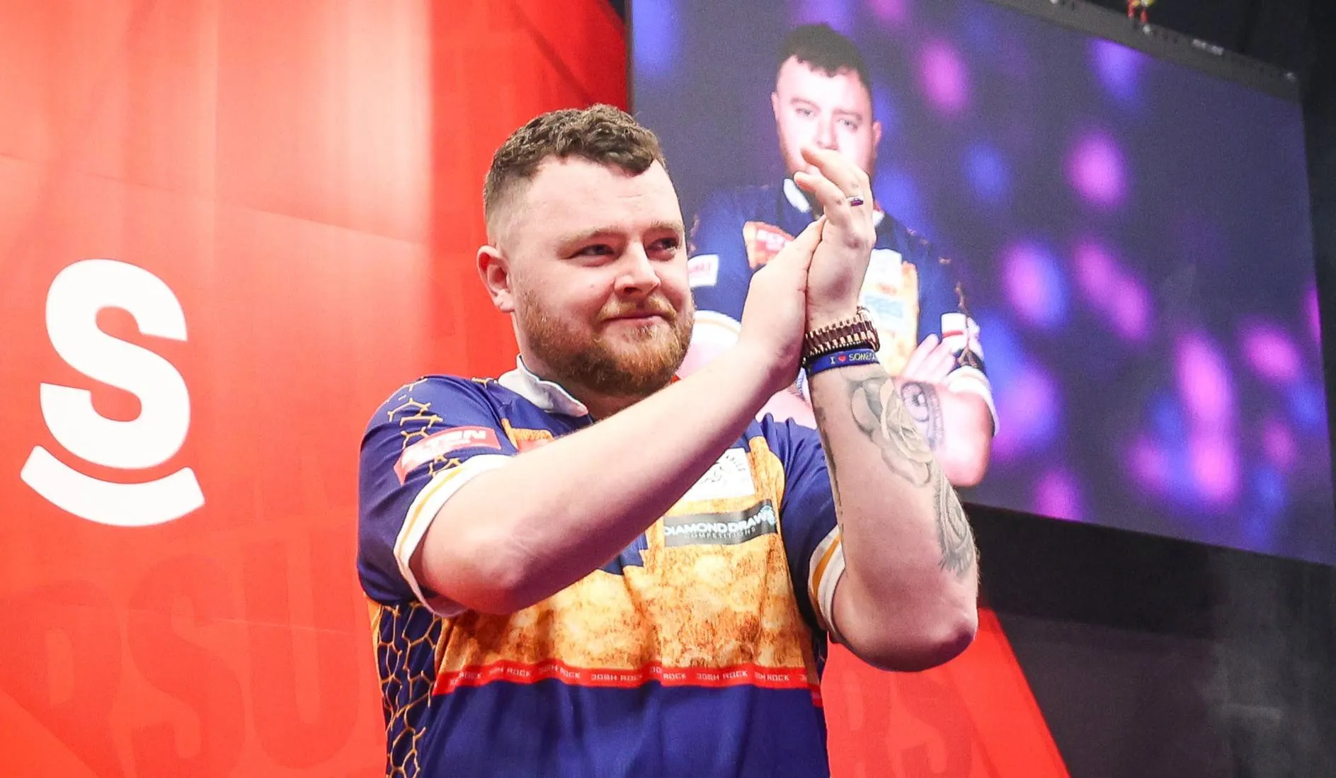 Josh Rock thanks the crowd