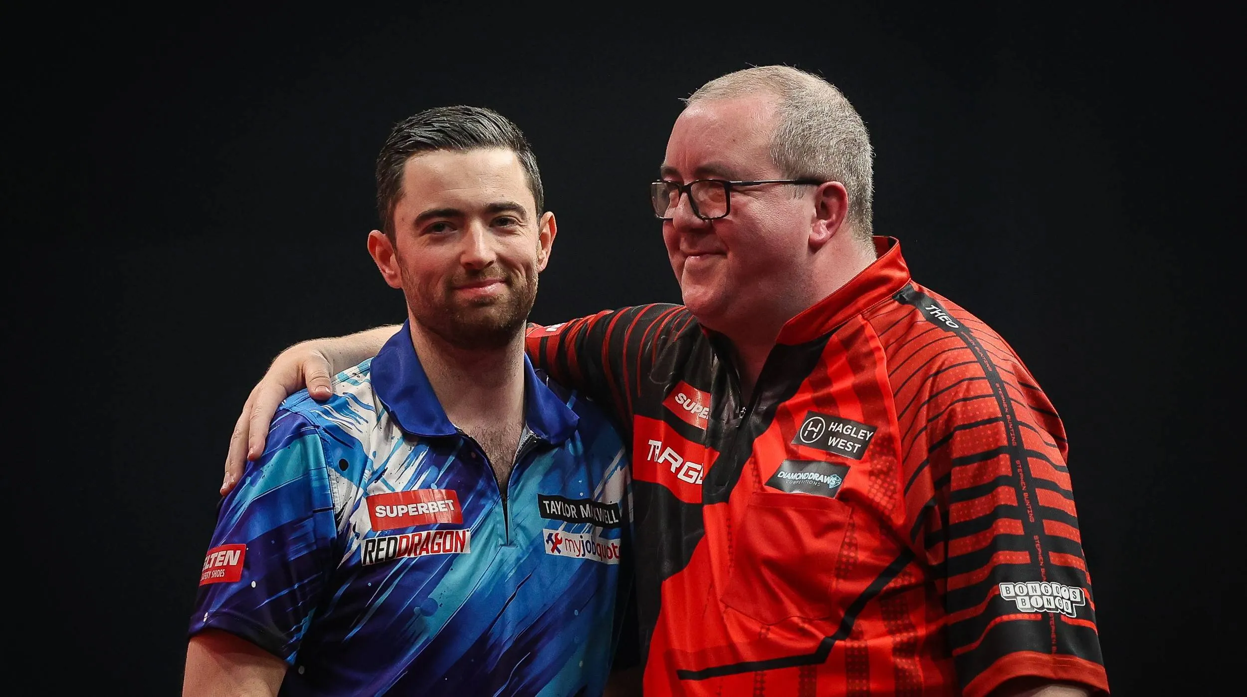 Luke Humphries &amp; Stephen Bunting (1)